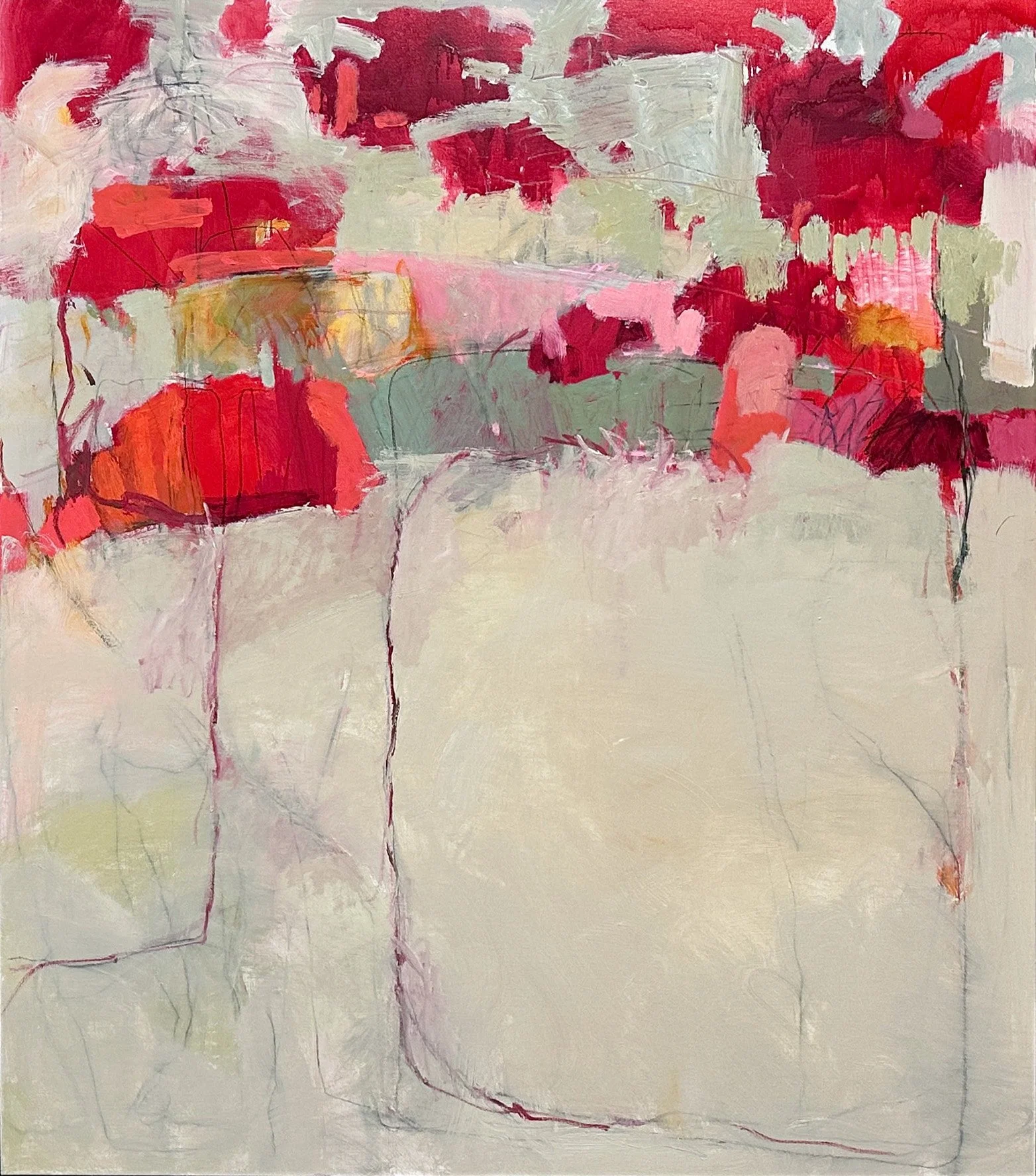 Untitled, 2025,  Oil on Canvas,  65 x 57 in