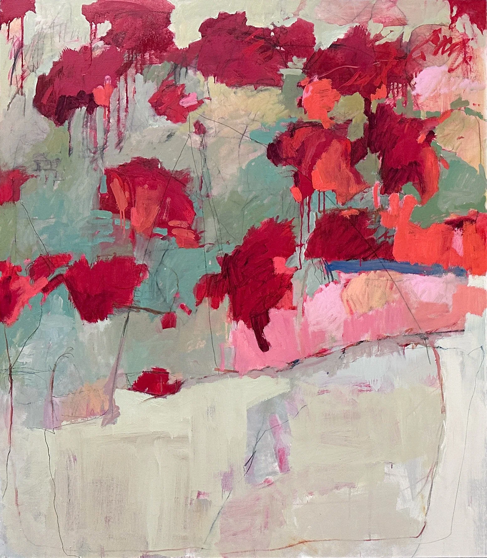 Untitled, 2025 , Oil on Canvas,  65 x 57 in