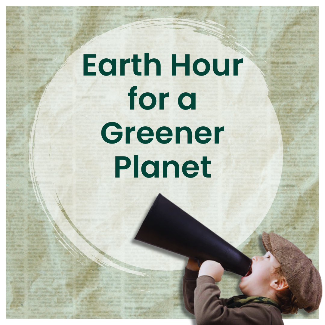 Participate in Earth Hour and contribute to a sustainable future
