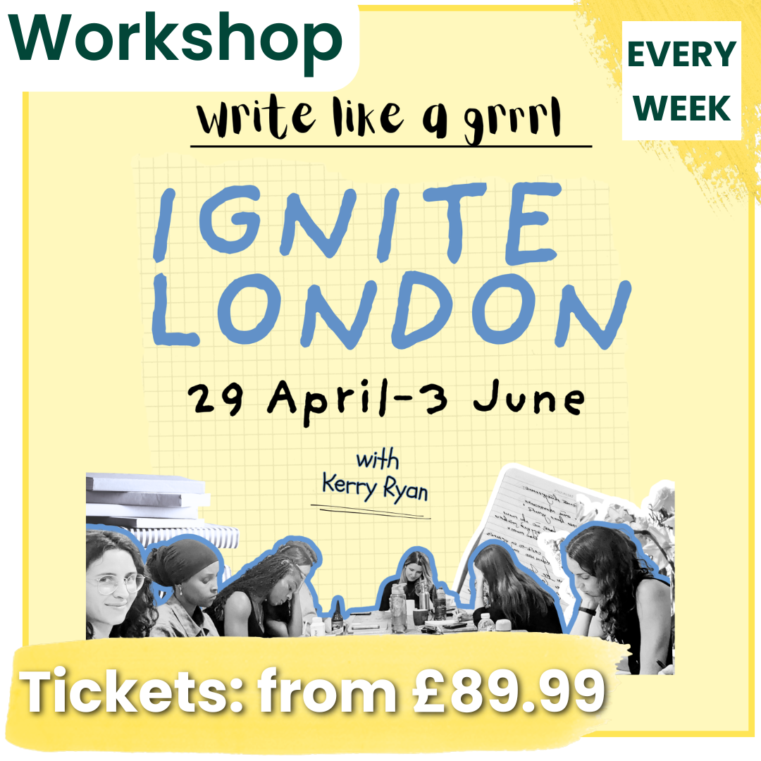 Ignite London: Write like a Grrrl