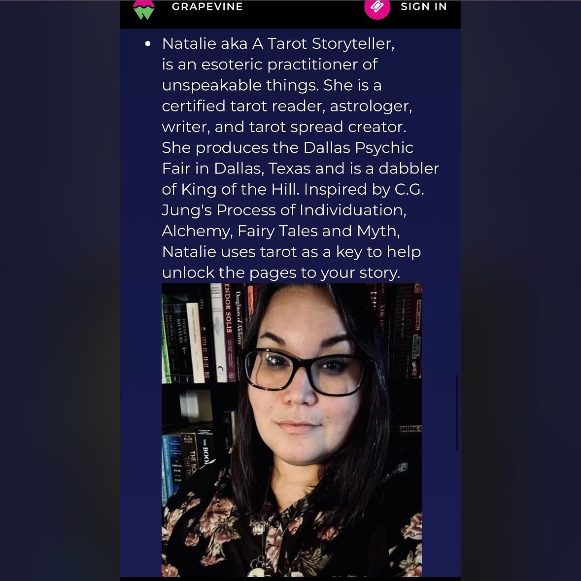 Oh, just a shameless plug of my awe-inspiring, captivating bio accompanied by a selfie conveying my deep intellect (books in background) and profound wisdom, finishing it with a Mona Lisa smile to evoke intrigue&hellip;

&ldquo;Wow! I wonder what it 