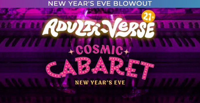 Meow Wolf Grapevine: New Year's Even Cosmic Cabaret
