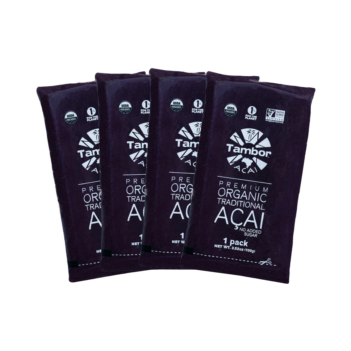 Tambor Acai Organic Traditional Acai Smoothie Packets