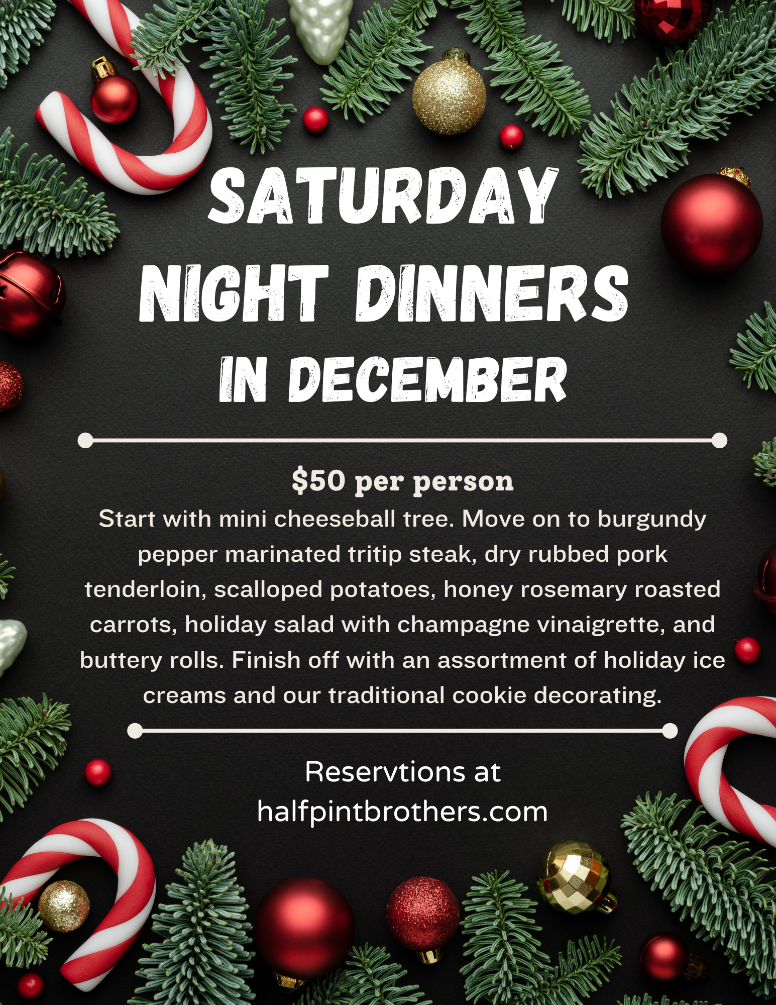 December 2024 - Saturday Night Dinner Menu.png
