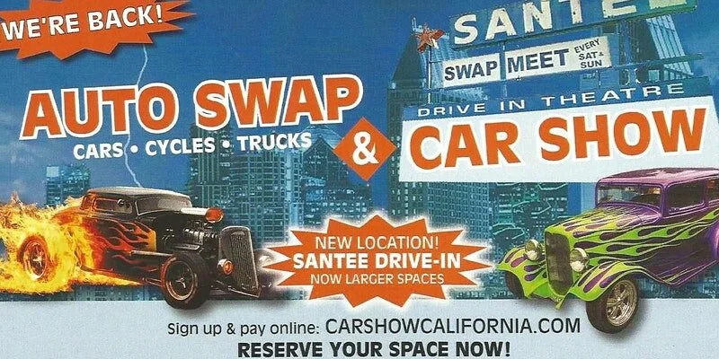 San Diego's Swap Meet & Car Show | Santee Theatre | Sept. 6