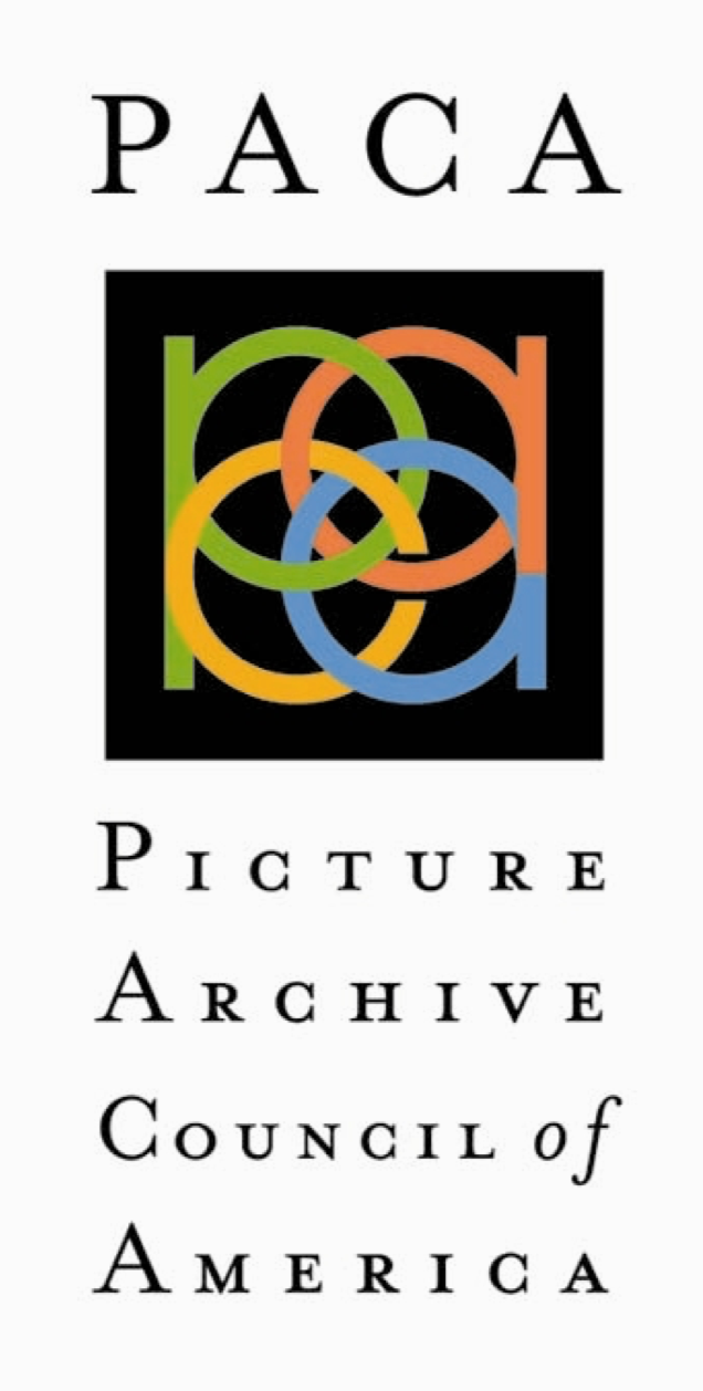 Logo of the Picture Archive Council of America featuring overlapping colored circles and the organization's name.