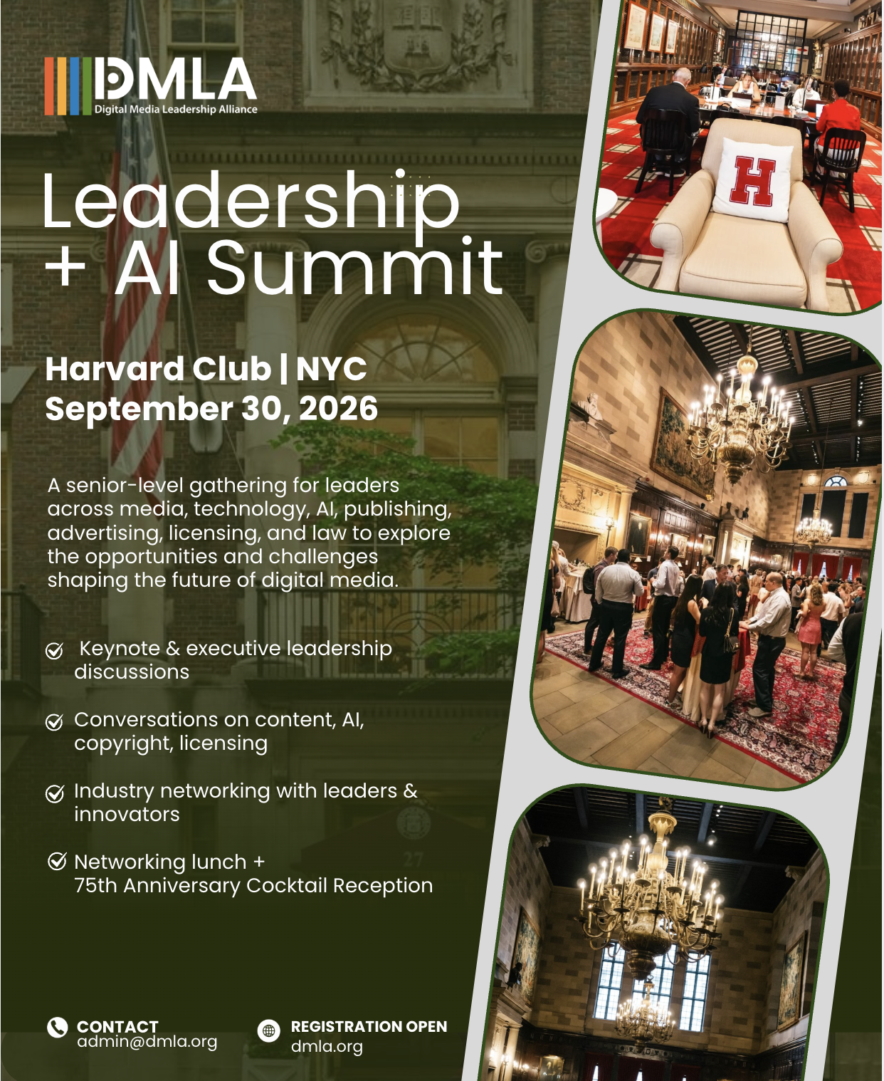 DMLA Members - Discounted Ticket Registration  - until August 31, 2026