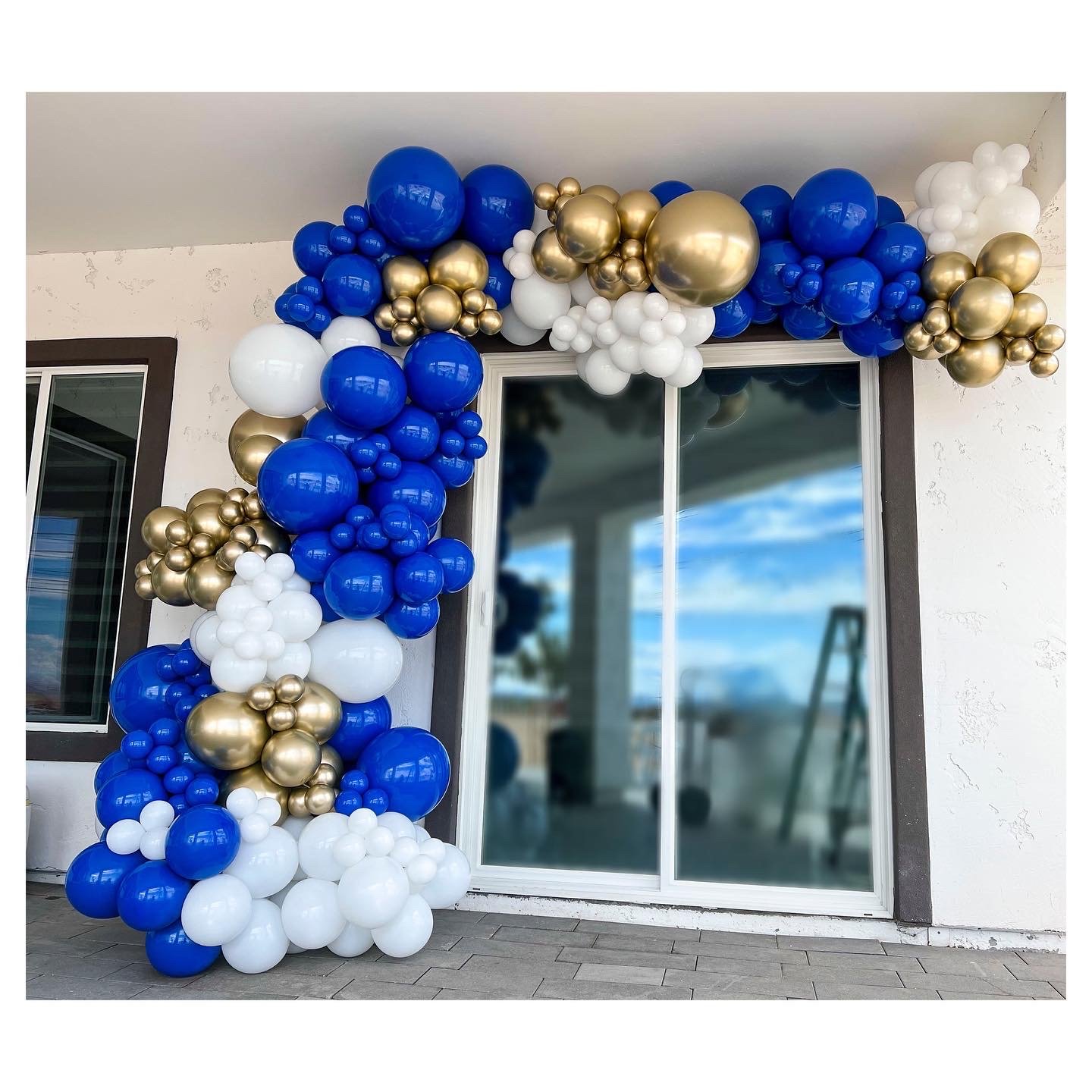 ROYAL Organic balloon garland: $650+ (balloon shine included)