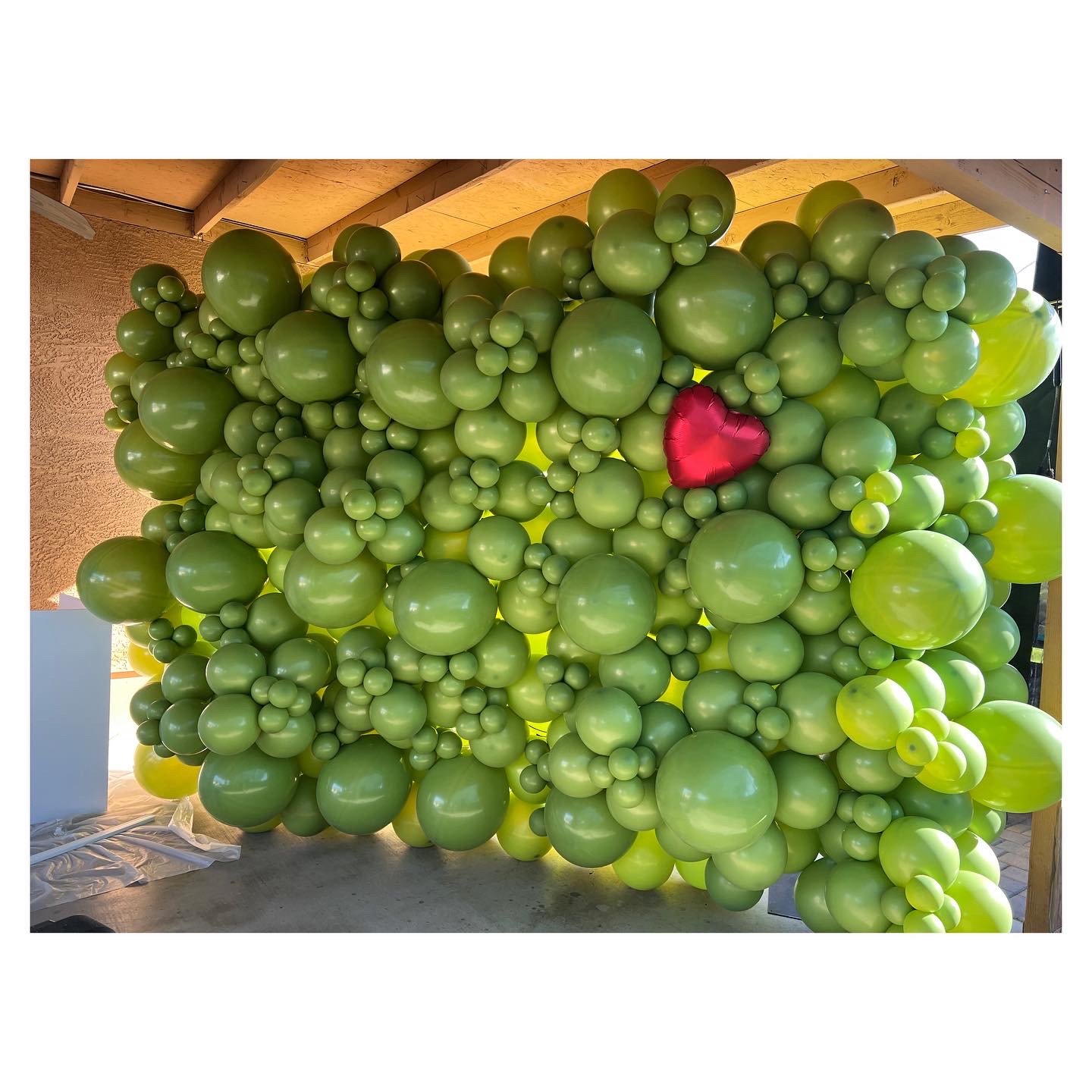 Large Balloon wall: $760+ (does not include $150 security deposit for the rental stand. Full security deposit returned if no damages occur with rentals) (Wall is about 8 feet wide and 7 feet in height)