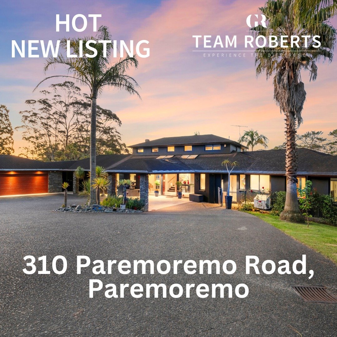 ✨ HOT NEW LISTING ✨
📍  310 Paremoremo Road, Paremoremo
🛌 7 Bedrooms
🛁 3.5 Bathrooms
💺 3 Living areas
🚘 4 parking spaces
🏊&zwj;♀️ swimming pool
Deadline Sale: Thursday 19th December at 4:00pm (unless sold prior)
🏡 - Gavin Roberts
📱 -  021 150 