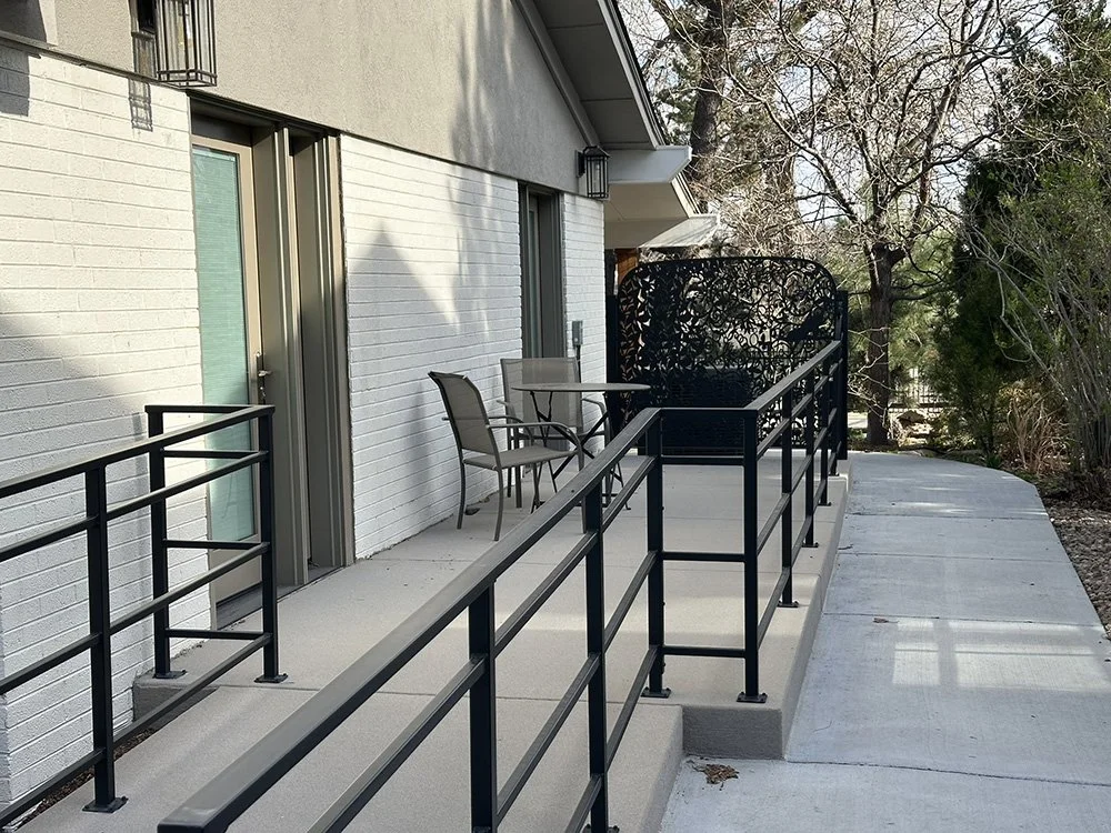 East facing, morning porch outside 2 of the bedrooms