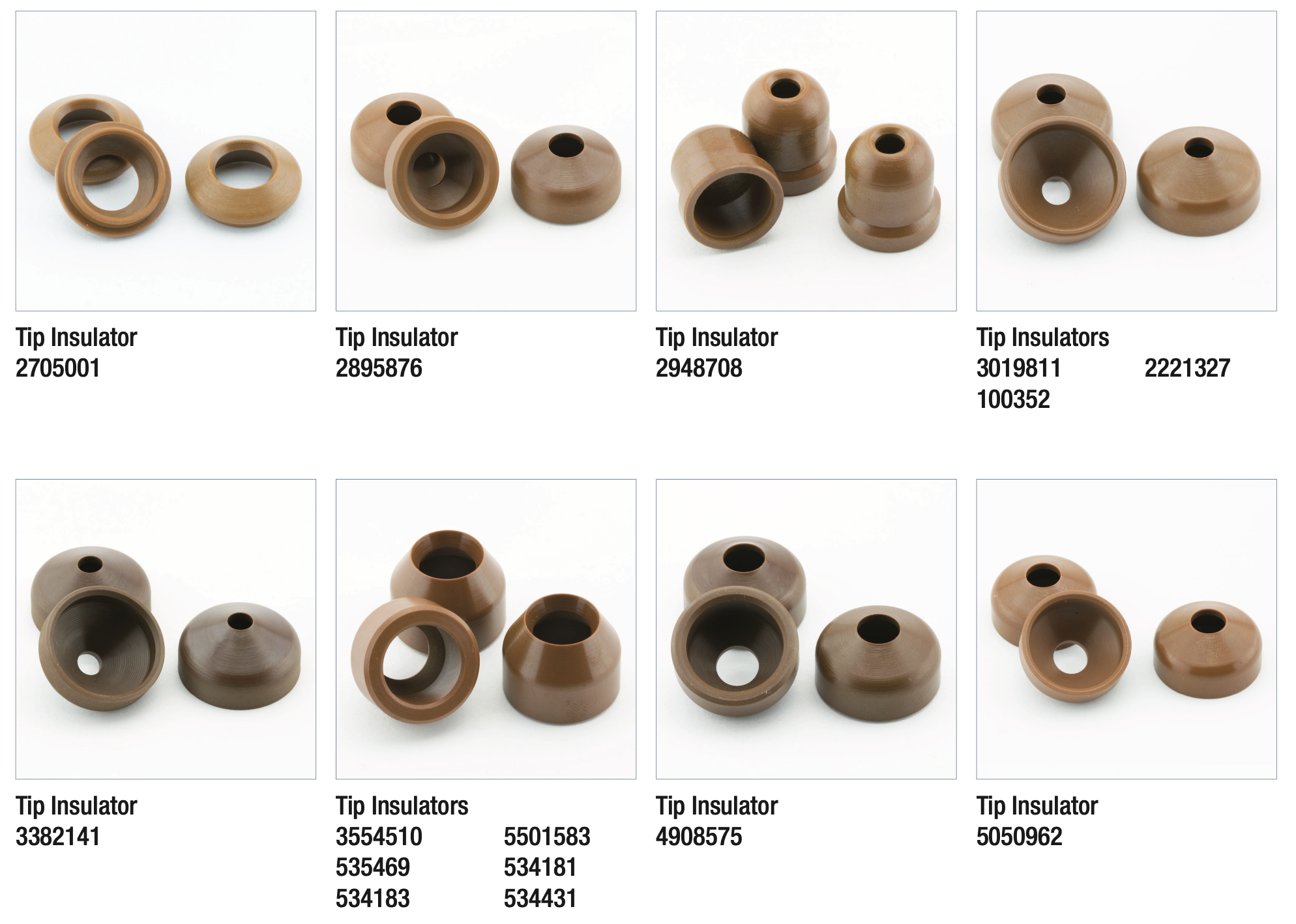 Hot Runner Nozzle Tip INSULATORS —
