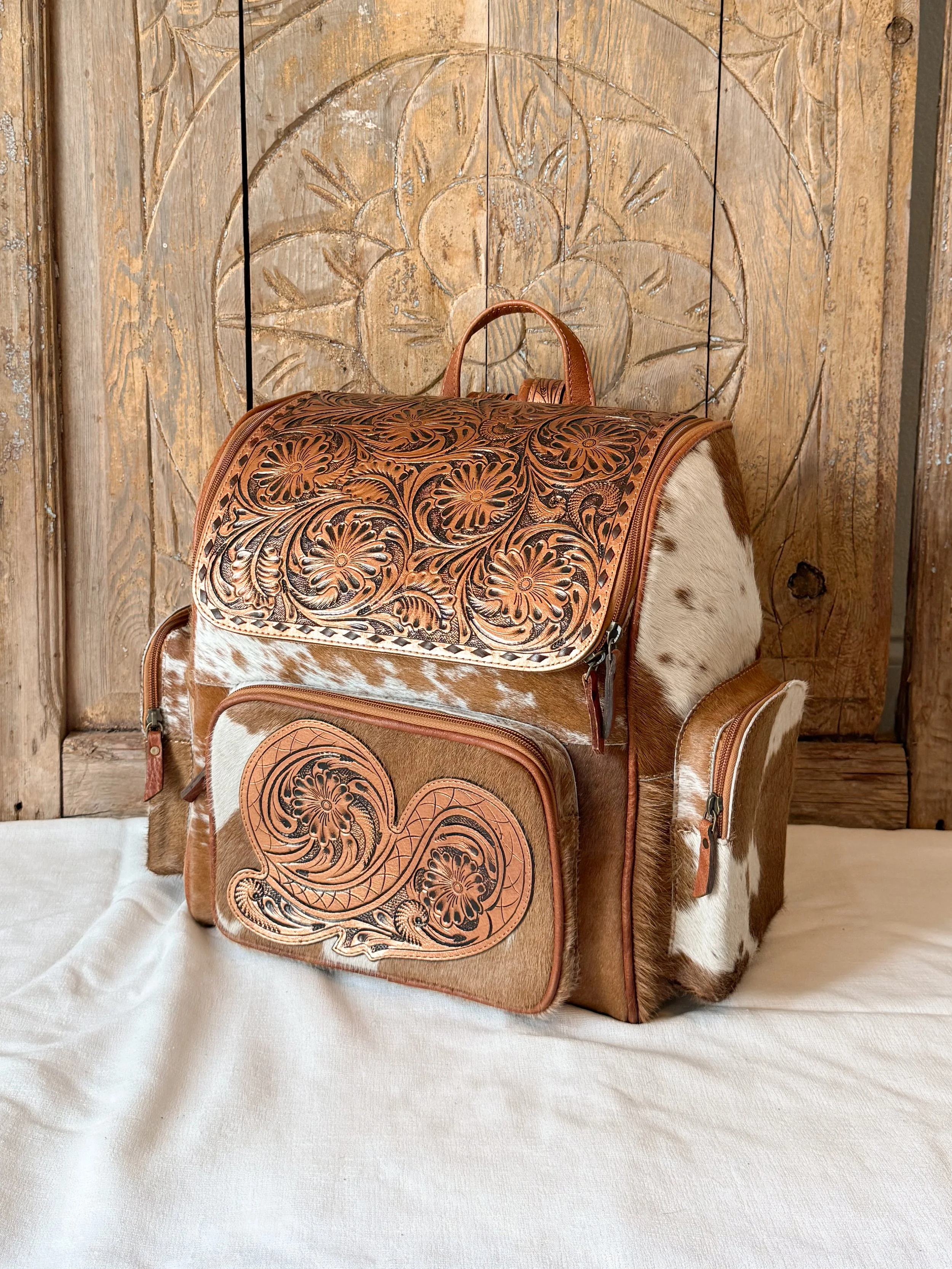 Tooled Thistle Backpack