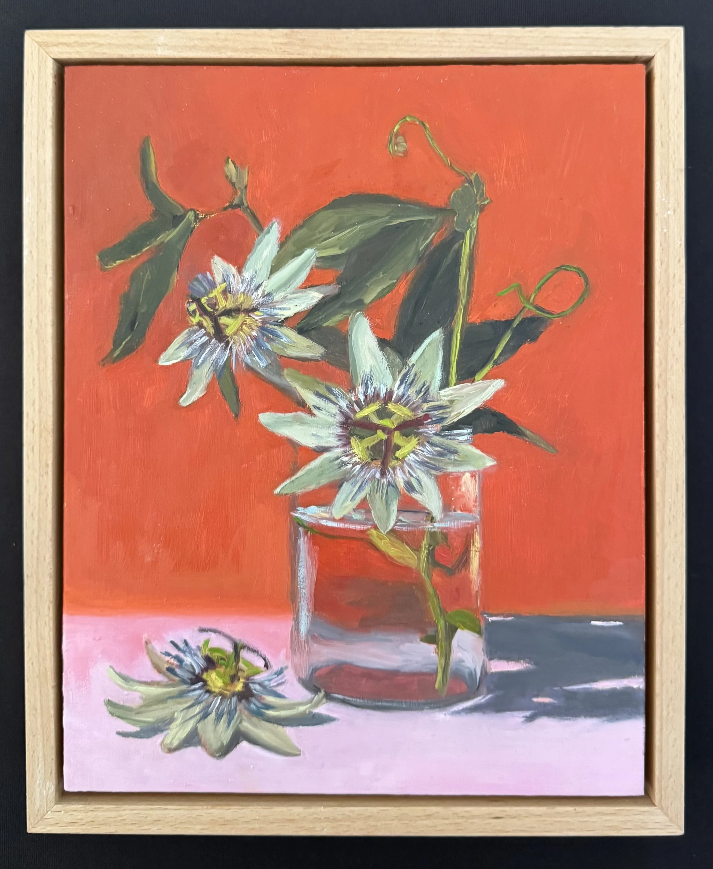 Flowering Passionflowers framed.jpg