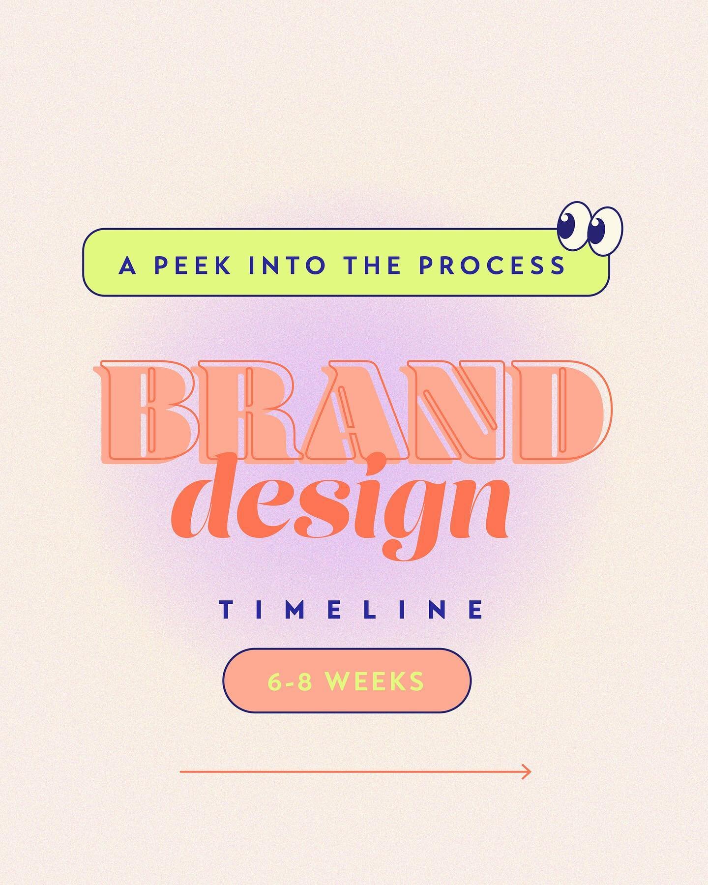 👀 ever wondered exactly what the brand design process is like? Take a peek! 🧐💞
✨these are the exact steps we take from start to finish when creating your brand identity! 🤩 For the last year, I&rsquo;ve been tweaking and changing things to optimiz