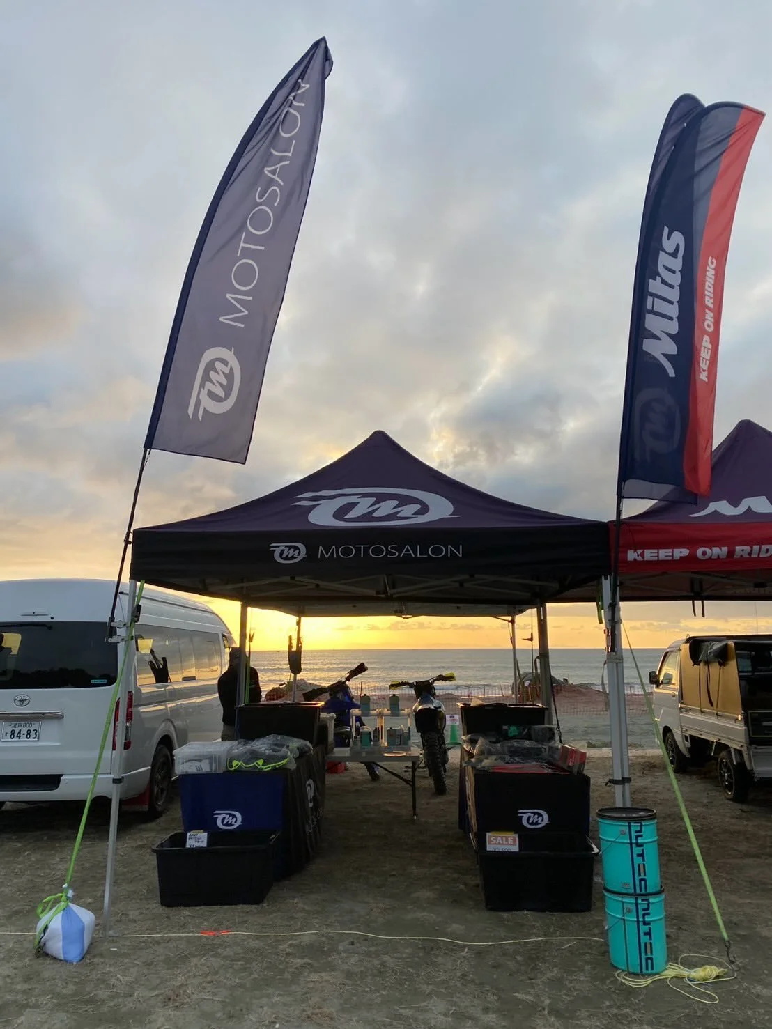 JNCC　第２戦　ノースショア TOMAHAWK
2026年３月１５日（日曜）
ブース出店させて頂きました✨

ネット環境の問題でレース終了後のアップになってしまいましたが🙏