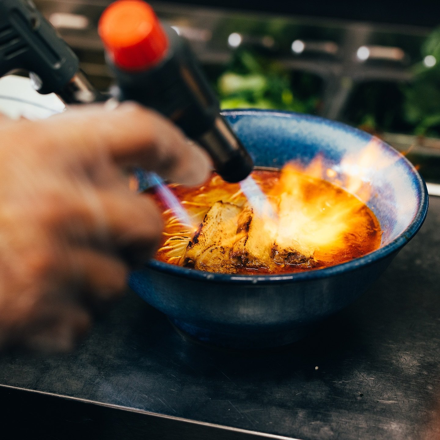 Bringing the heat, one bowl at a time. Our chashu gets the flame-kissed treatment right before it hits your table.

📍 The Ramen Joint | LA 🕐 Open daily 11:30am &ndash; 9:30pm 📞 424.227.9328

#ramenjoint #theramenjoint #ramenjointlax #theramenjoint