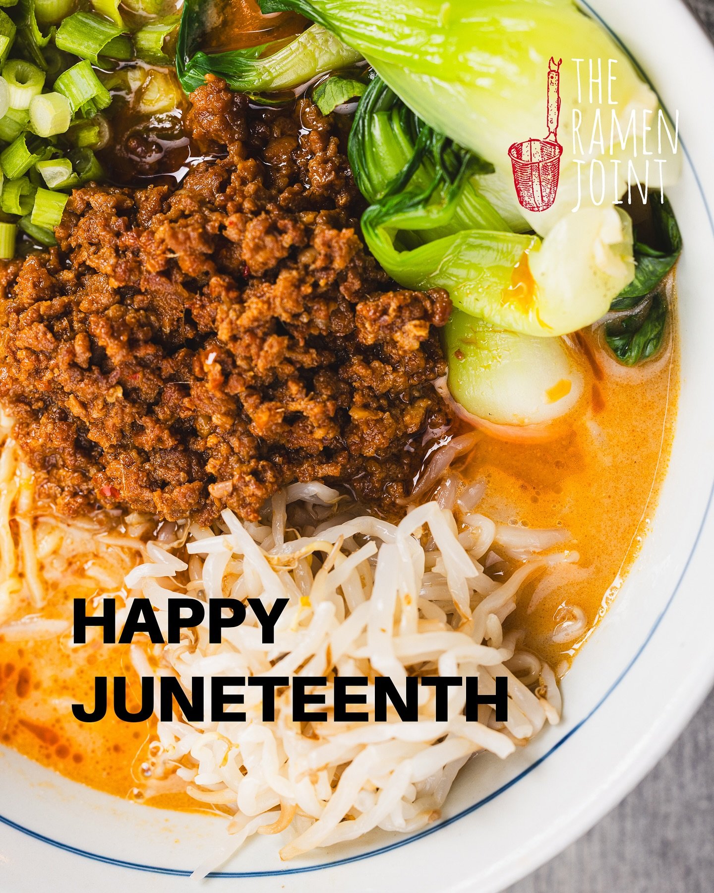 Freedom tastes better when shared.
Happy Juneteenth from The Ramen Joint. ❤️🖤💚

📍 The Ramen Joint | LA 🕐 Open daily 11:30am &ndash; 9:30pm 📞 424.227.9328

#ramenjoint #theramenjoint #ramenjointlax #theramenjointlax #ramen #comfortfood #lax #west