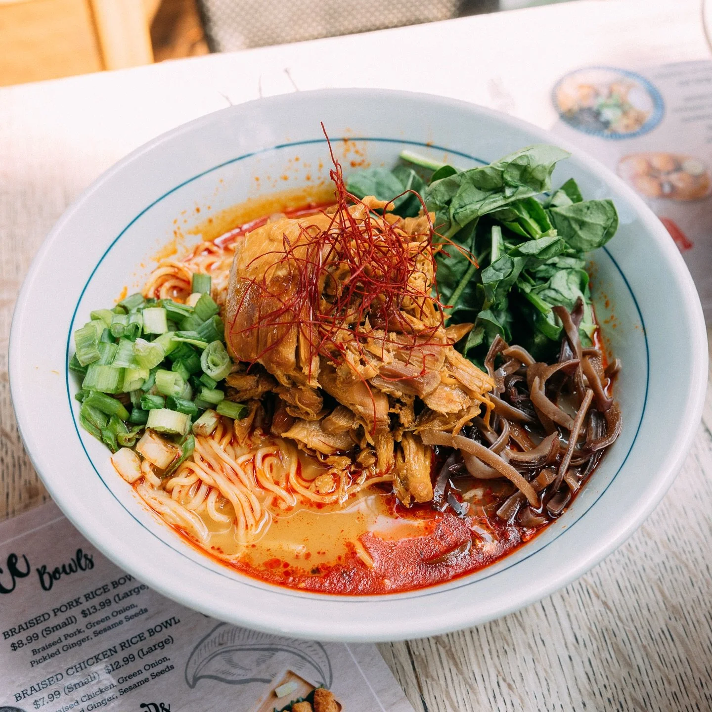 Spice in the bowl, crunch on the side. That&rsquo;s how we do it at The Ramen Joint 🍜🐙

📍 The Ramen Joint | LA 🕐 Open daily 11:30am &ndash; 9:30pm 📞 424.227.9328