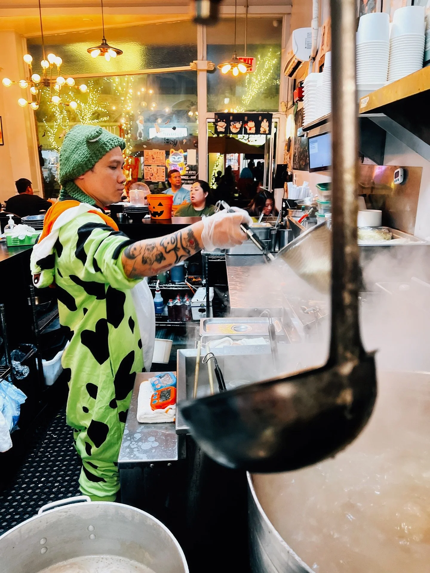 Halloween 🎃 festivities in our Triangle 2nd Saturday! 

📍 The Ramen Joint | LA 🕐 Open daily 11:30am &ndash; 9:30pm 📞 424.227.9328