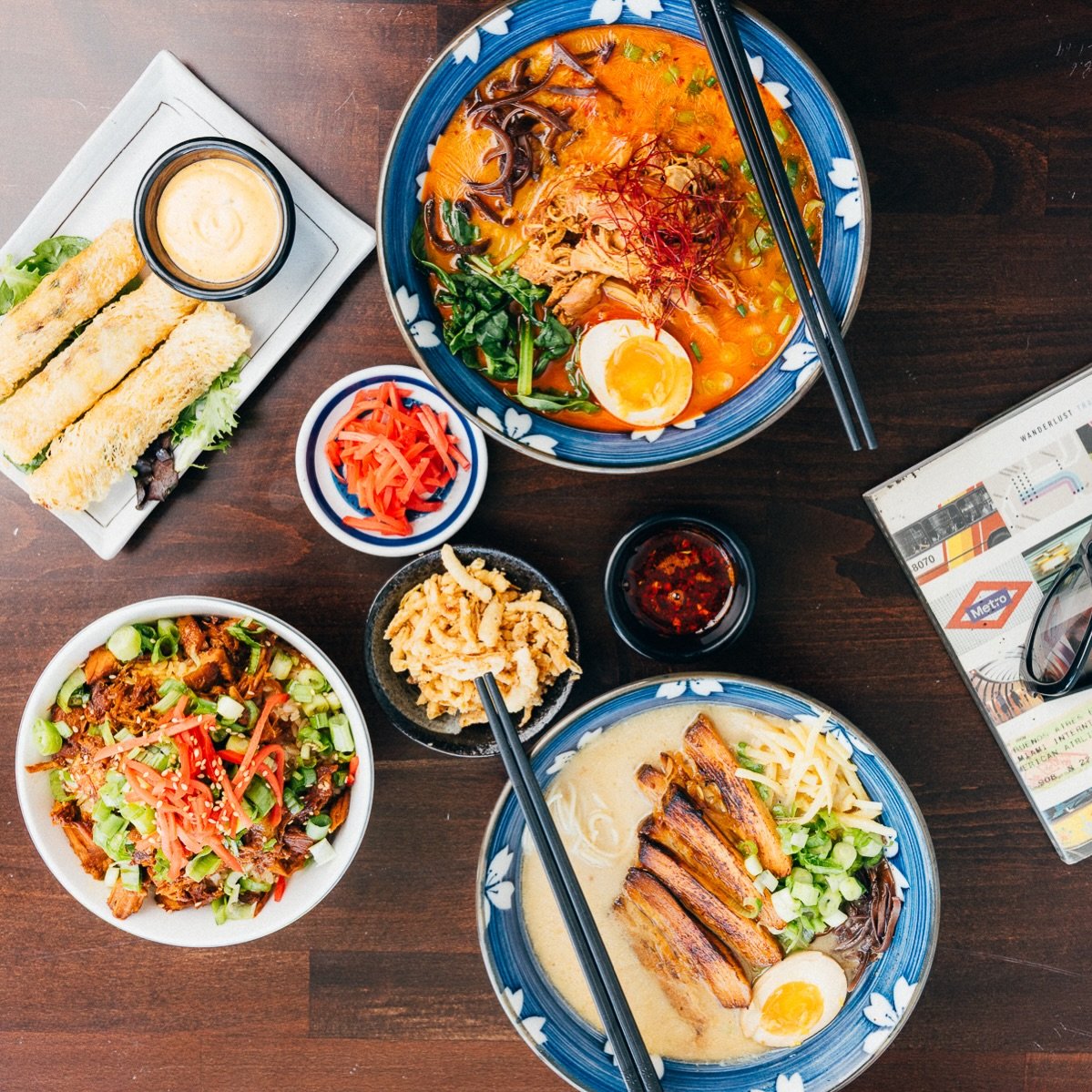 Big bowls, crispy bites, full flavor.
This is how we do comfort food.

📍 The Ramen Joint | LA 🕐 Open daily 11:30am &ndash; 9:30pm 📞 424.227.9328