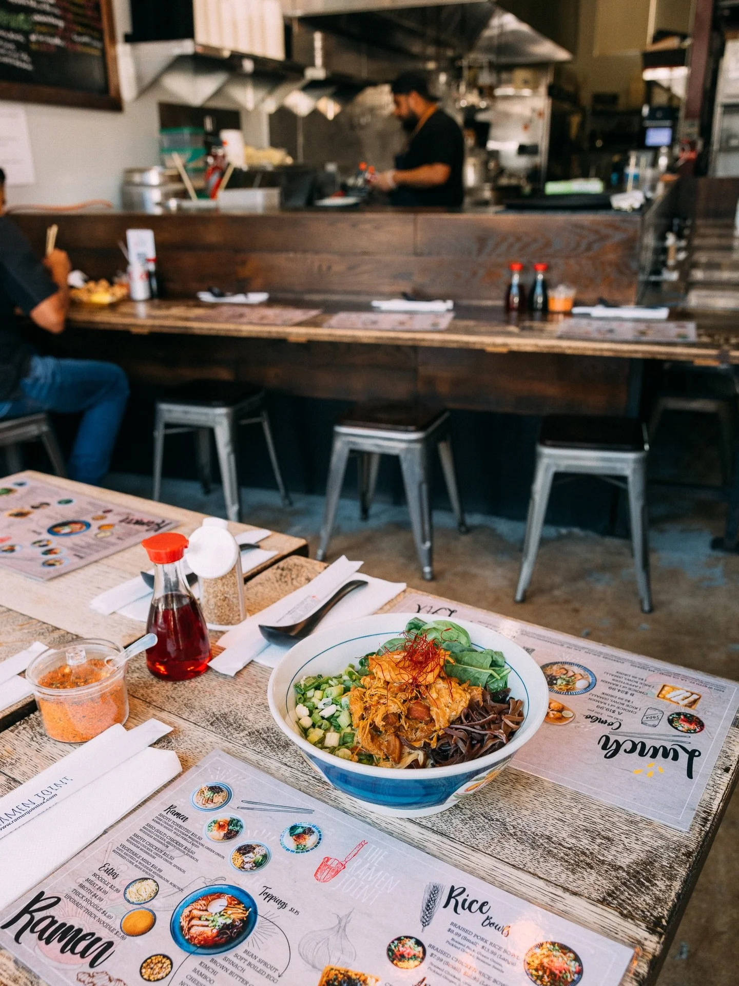 Ramen Joint energy: casual, cozy, always good.

📍 The Ramen Joint | LA 🕐 Open daily 11:30am &ndash; 9:30pm 📞 424.227.9328