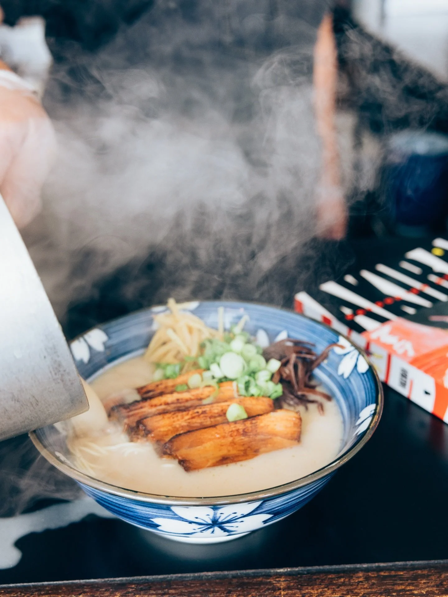 Hot broth incoming 🍜
This is your sign to get a bowl today.

Our tonkotsu is waiting for you.

📍 The Ramen Joint | LA 🕐 Open daily 11:30am &ndash; 9:30pm 📞 424.227.9328