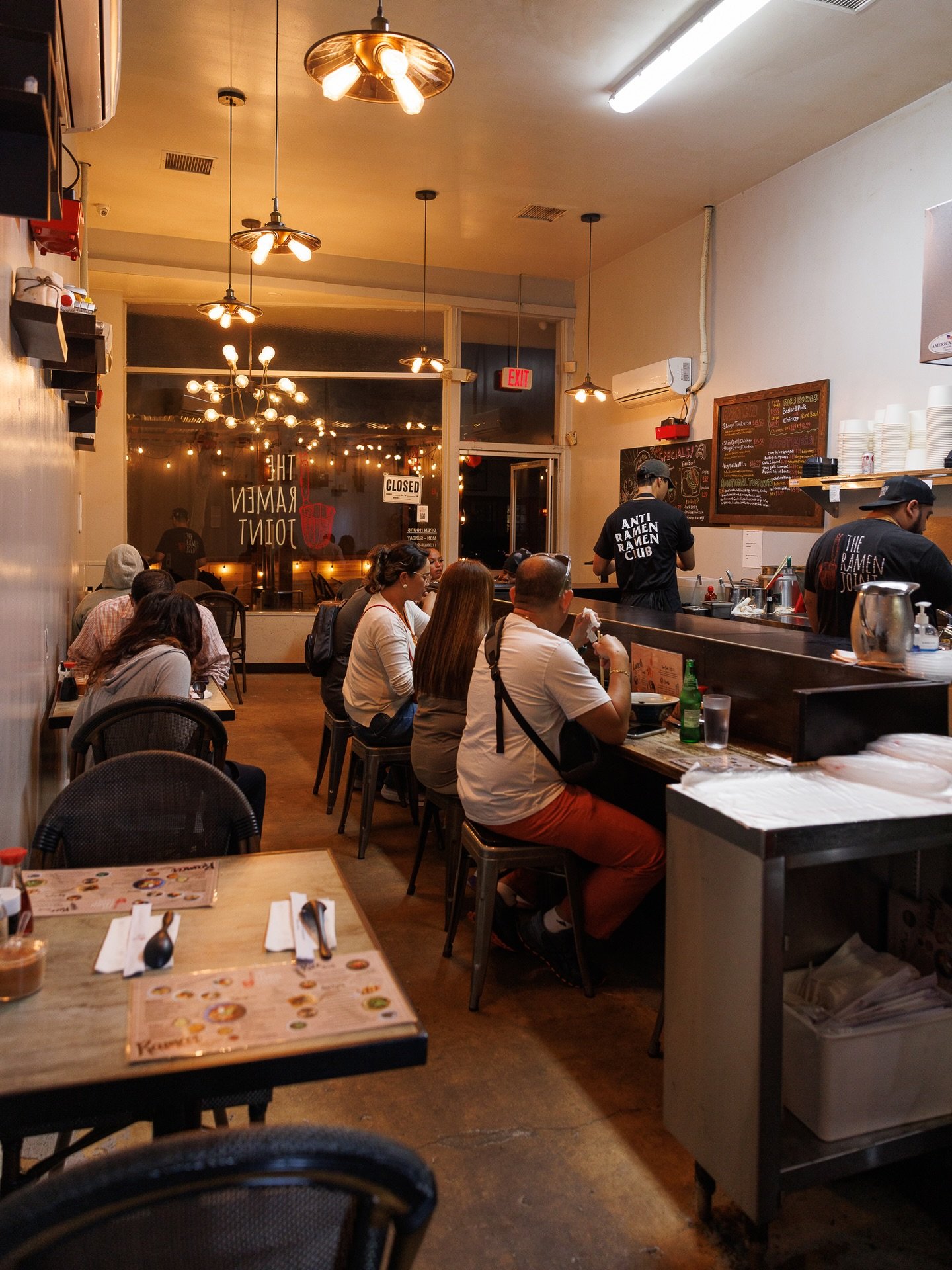 Warm lights, steaming bowls, good company 🍜

📍 The Ramen Joint | LA 🕐 Open daily 11:30am &ndash; 9:30pm 📞 424.227.9328