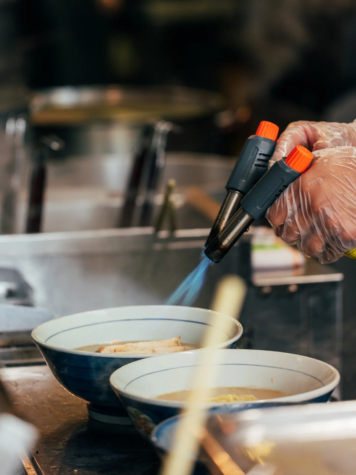 This is how we do it. 🍜🔥

📍 The Ramen Joint | LA 🕐 Open daily 11:30am &ndash; 9:30pm 📞 424.227.9328