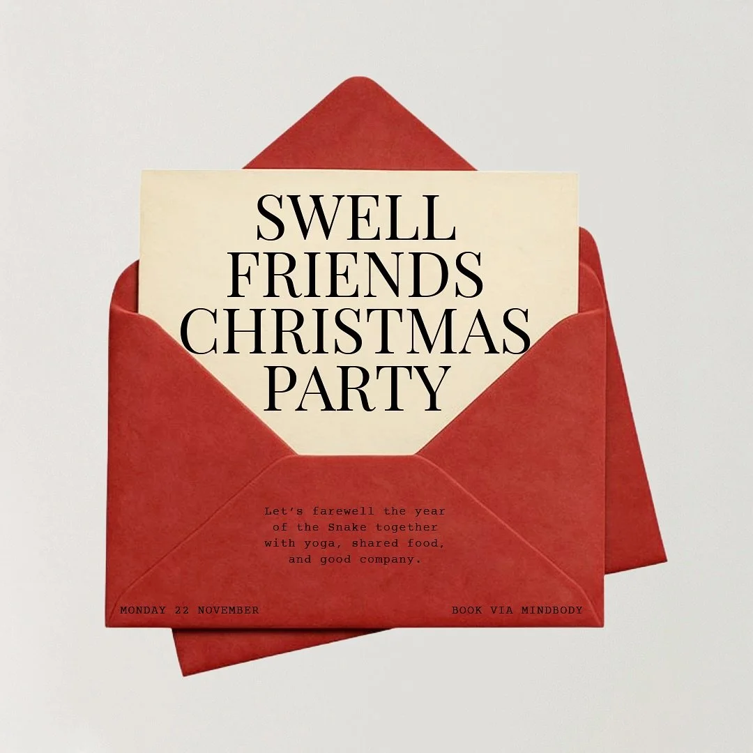 YOU ARE INVITED 🤍

Join us for a special Christmas Yin evening to farewell the Year of the Snake and gently welcome the Year of the Horse.
A moment to finish loose ties, shed what feels heavy or outdated, and close 2025 with rest and stillness so we