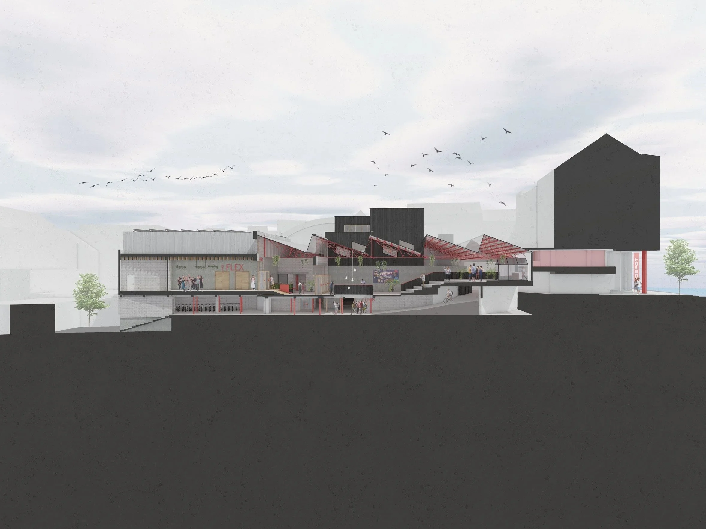 Ontwerp voor het Depot