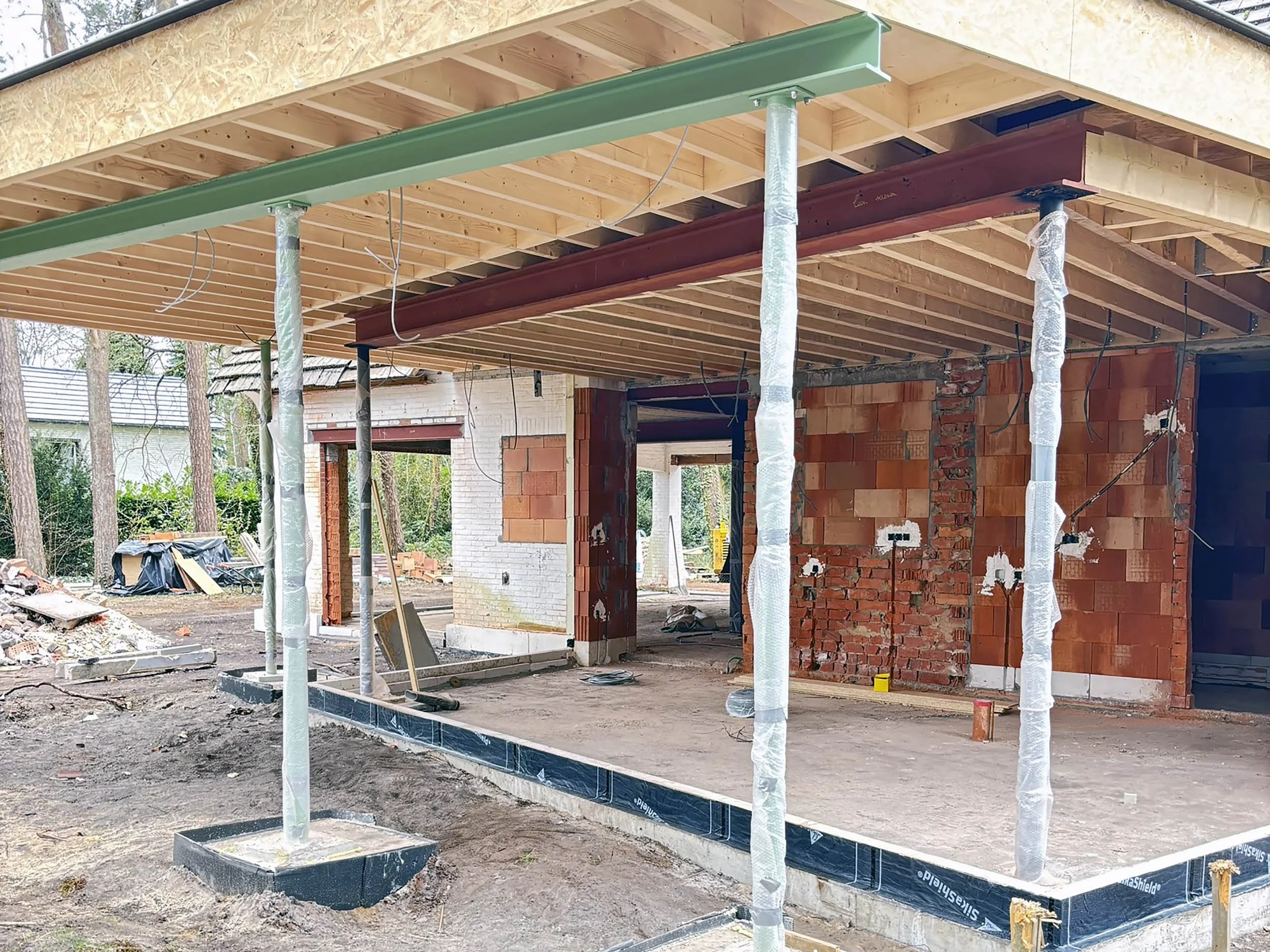 Verbouwing woning BV