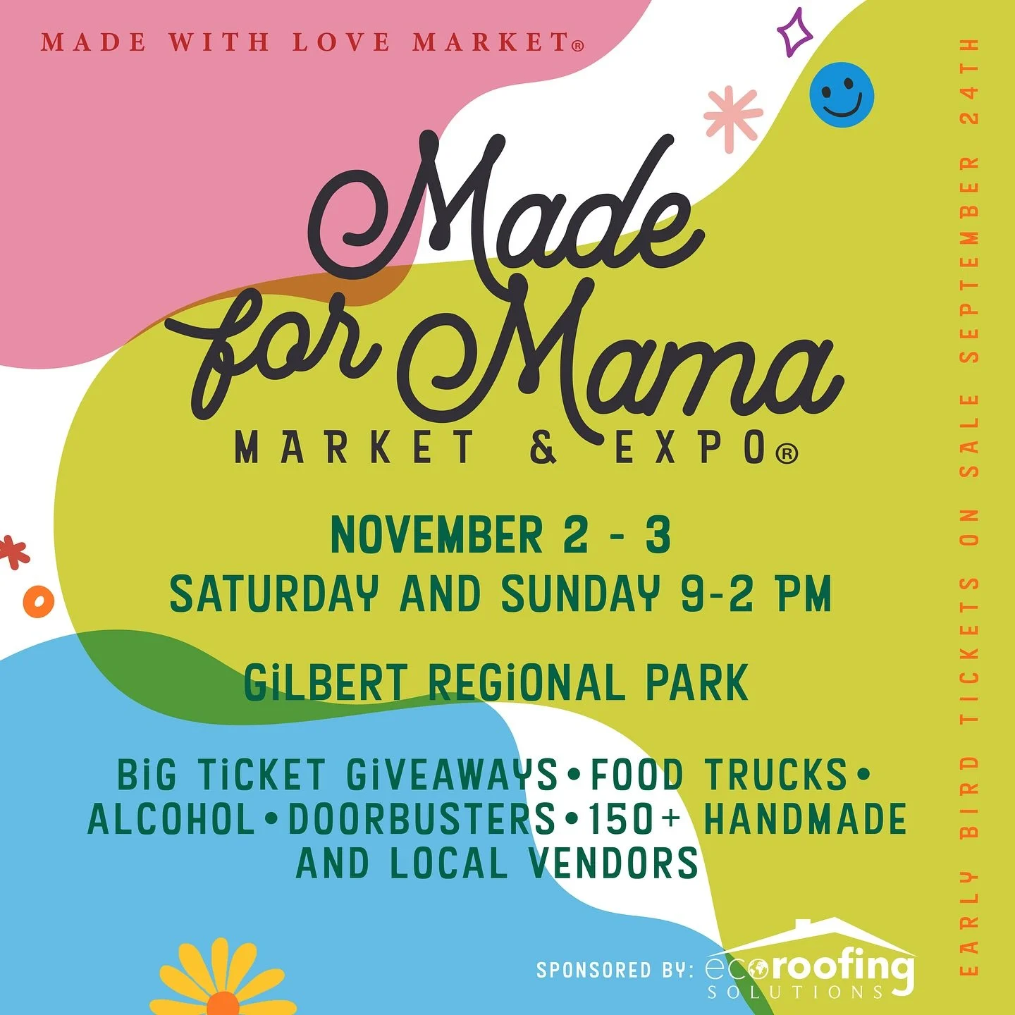Come find me at Made with Love&rsquo;s 4th Annual Made for Mama Market and Expo! 

I&rsquo;ll be hosting a parent feeding tent! Stop by for a free gift! If you&rsquo;re a previous client you&rsquo;ll get a little something special too! 

Get ready to