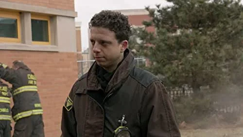 Actor Max Ganet as Milligan in Chicago Fire