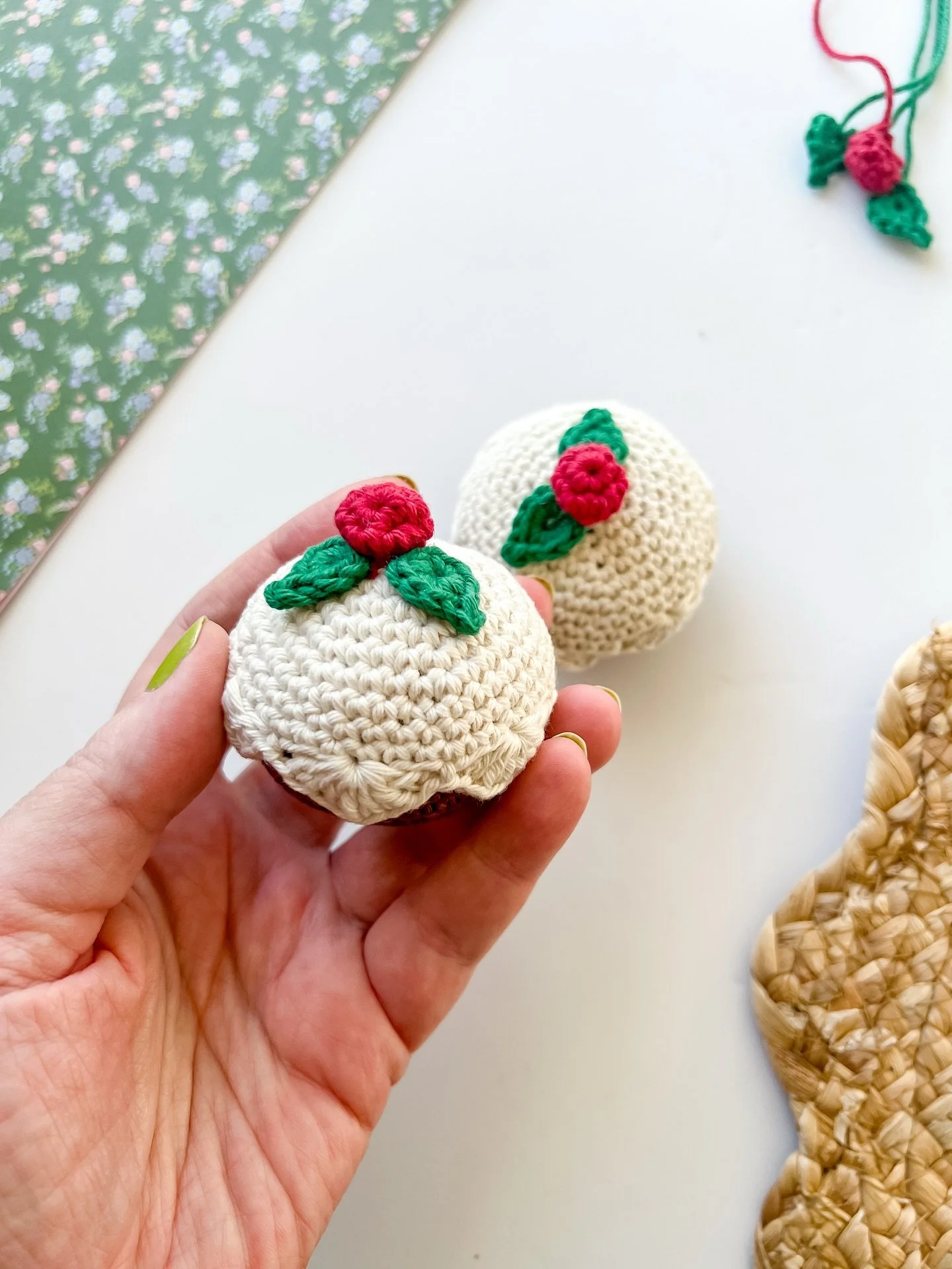 Mini Make Monday is here and today&rsquo;s project is a cute little fruit pudding.

The full free pattern is now live on my fledgling blog (link in bio). Gosh, working out this blog stuff is hard work but I know I will get better with practice! 

If 