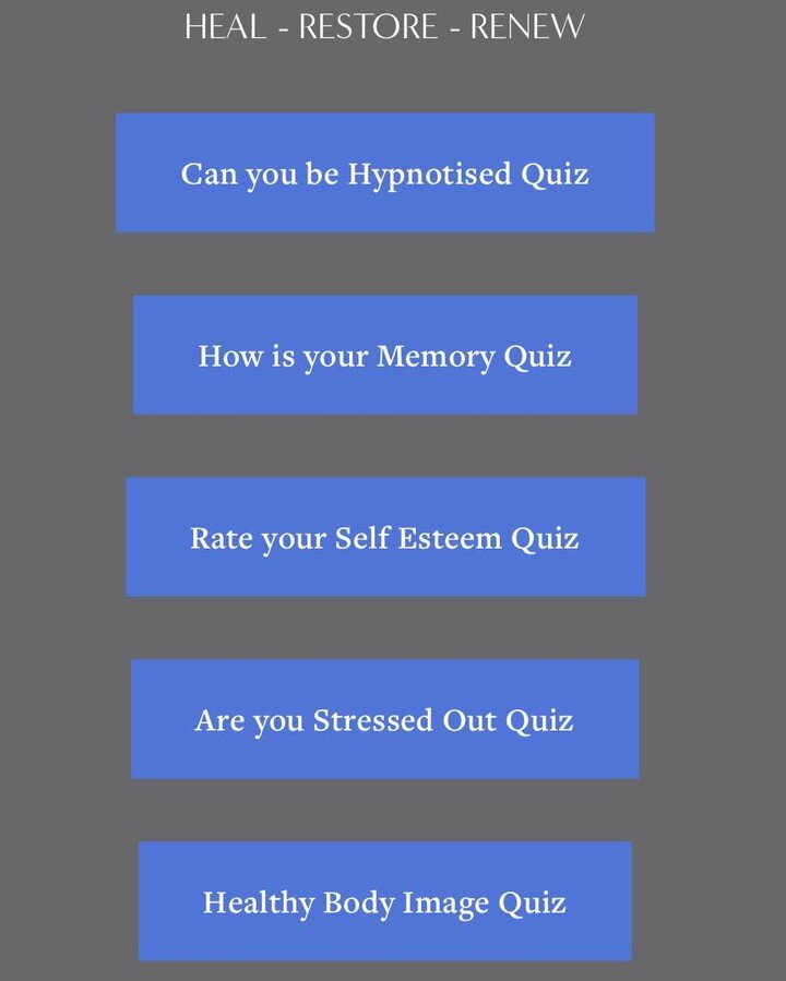 Love a good Quiz, here are some that are available &amp; that might make you curious 🤔 Available on the website home page 🙌