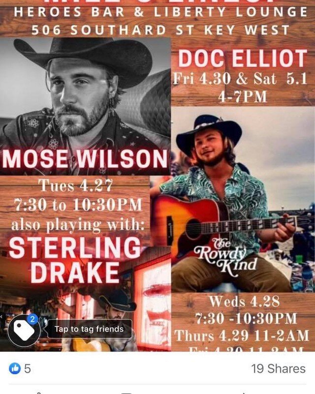 Don&rsquo;t miss this week!! Nashville in the house!!