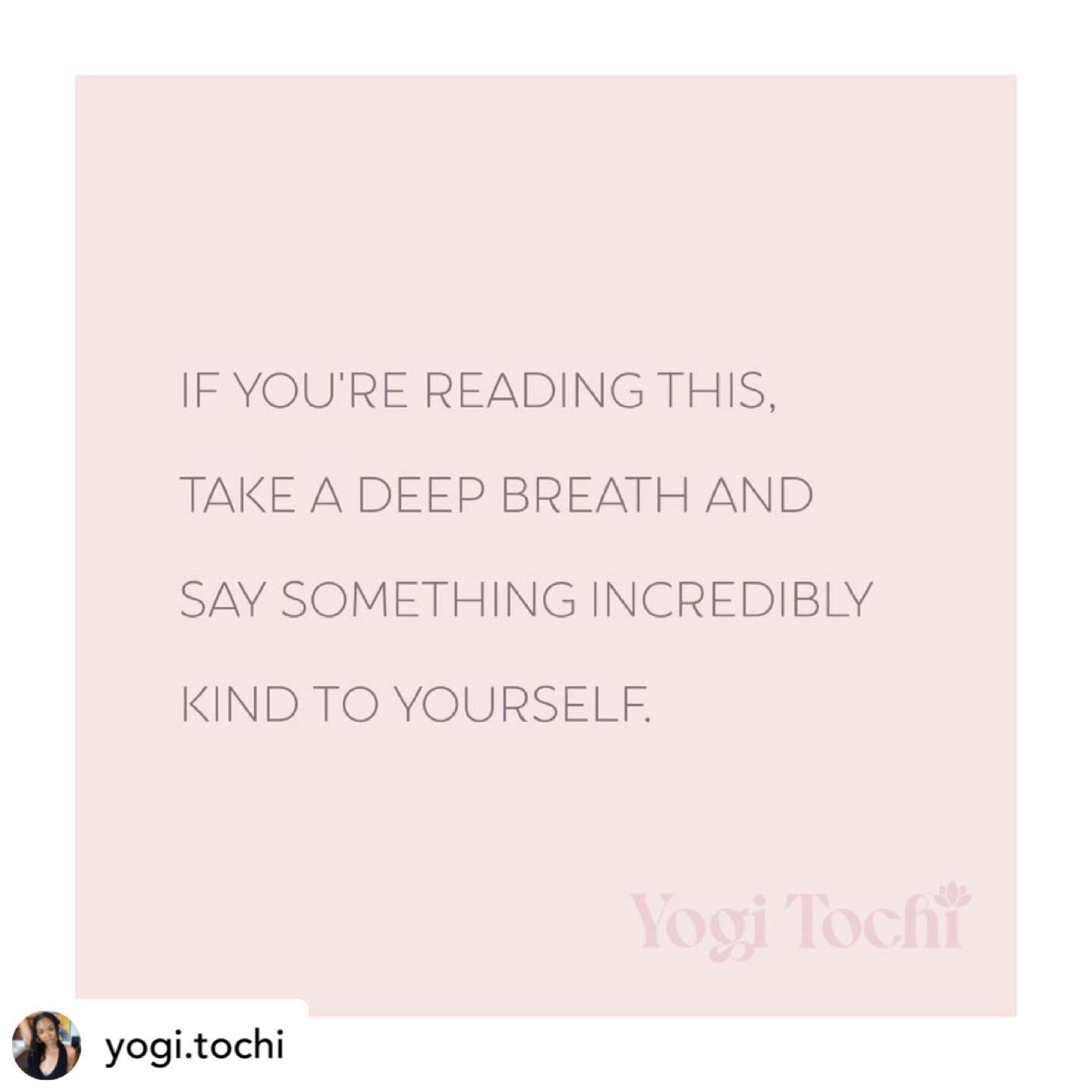 What&rsquo;s the kindest thing you can say to yourself today?

Sometimes it can be so much easier to be kind to everyone but ourselves. 

Take a deep breath and know you are doing your best ! 

#breathemomma #breathisbest #goeasyonyourself #bekindtoy