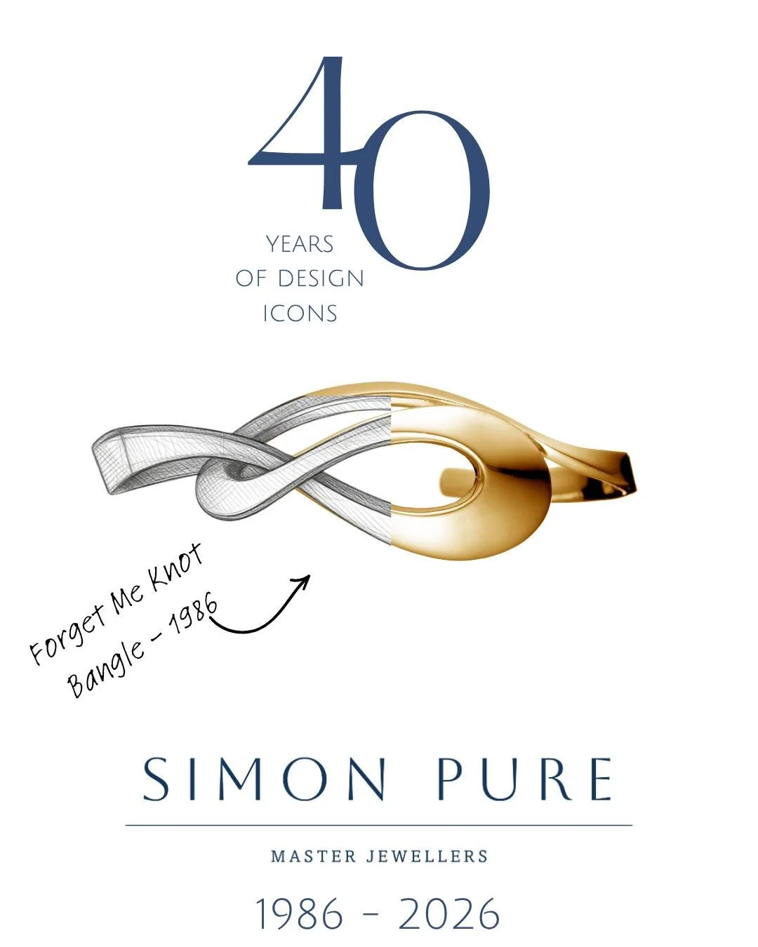 It's our birthday! 2026 sees us celebrate 40 years of Simon Pure.  Save the date for 16-18 July for a little celebration.  More details on our website - or keep your eyes peeled here for more info to follow.💎