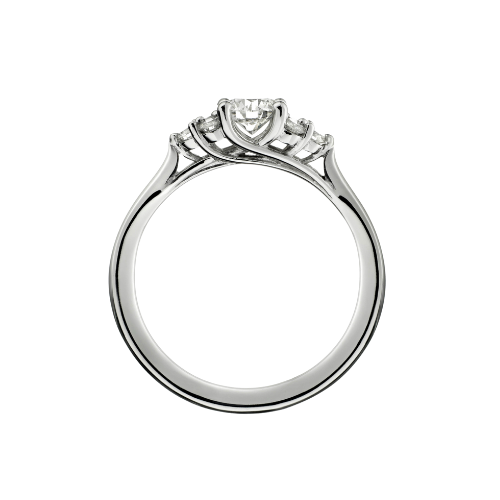 Purity seven stone diamond ring