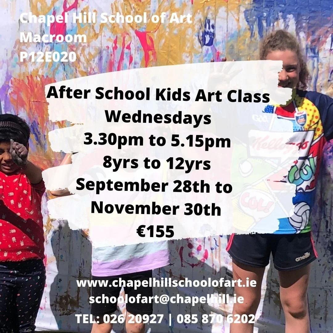 Childrens After School Art Class - Wednesdays -