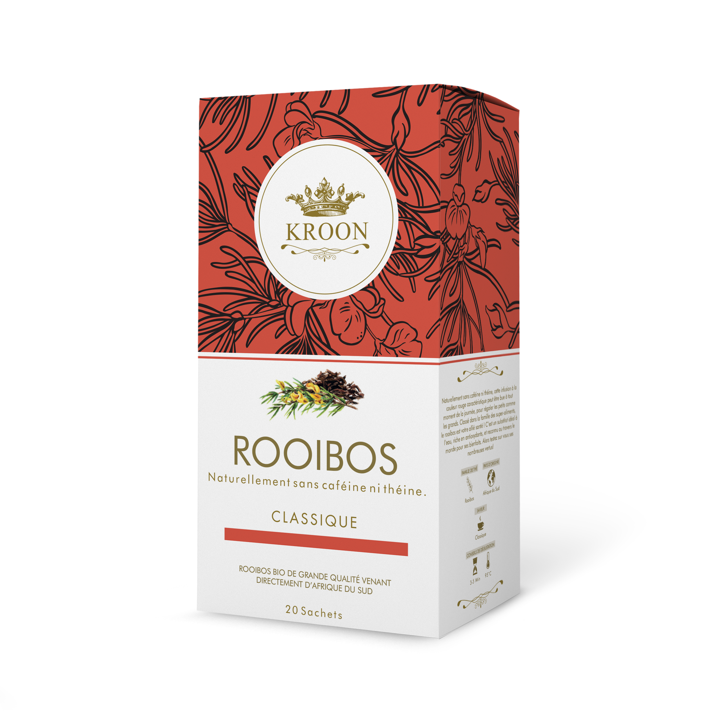 Boite sachets rooibos classique