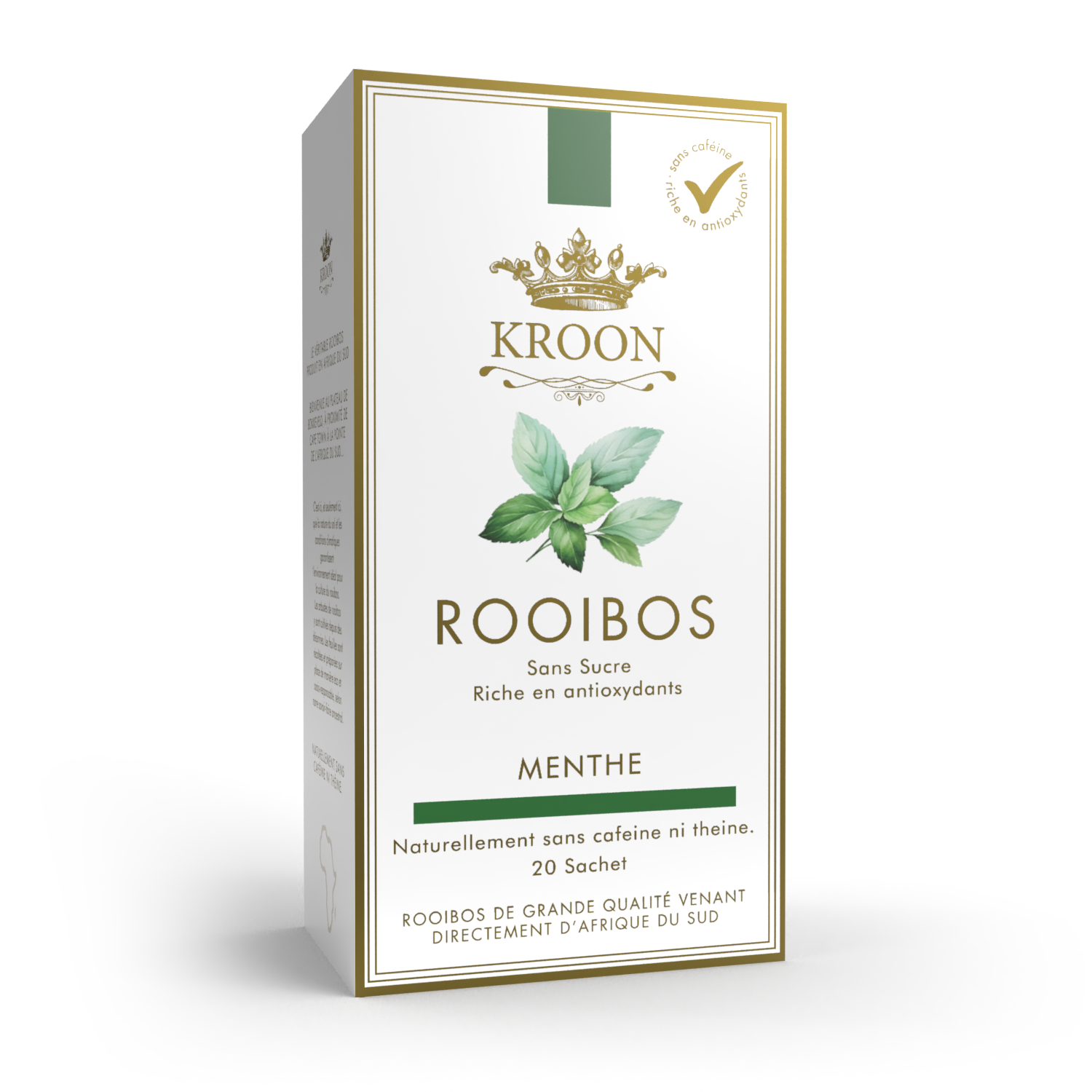 Boite Sachets Rooibos Menthe