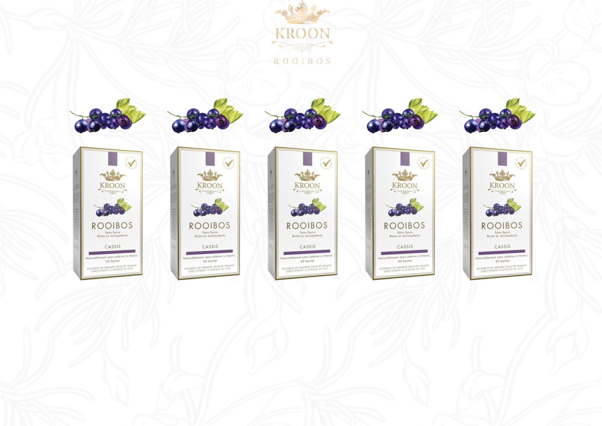 Pack Kroon (Lot de 5) (Cassis)