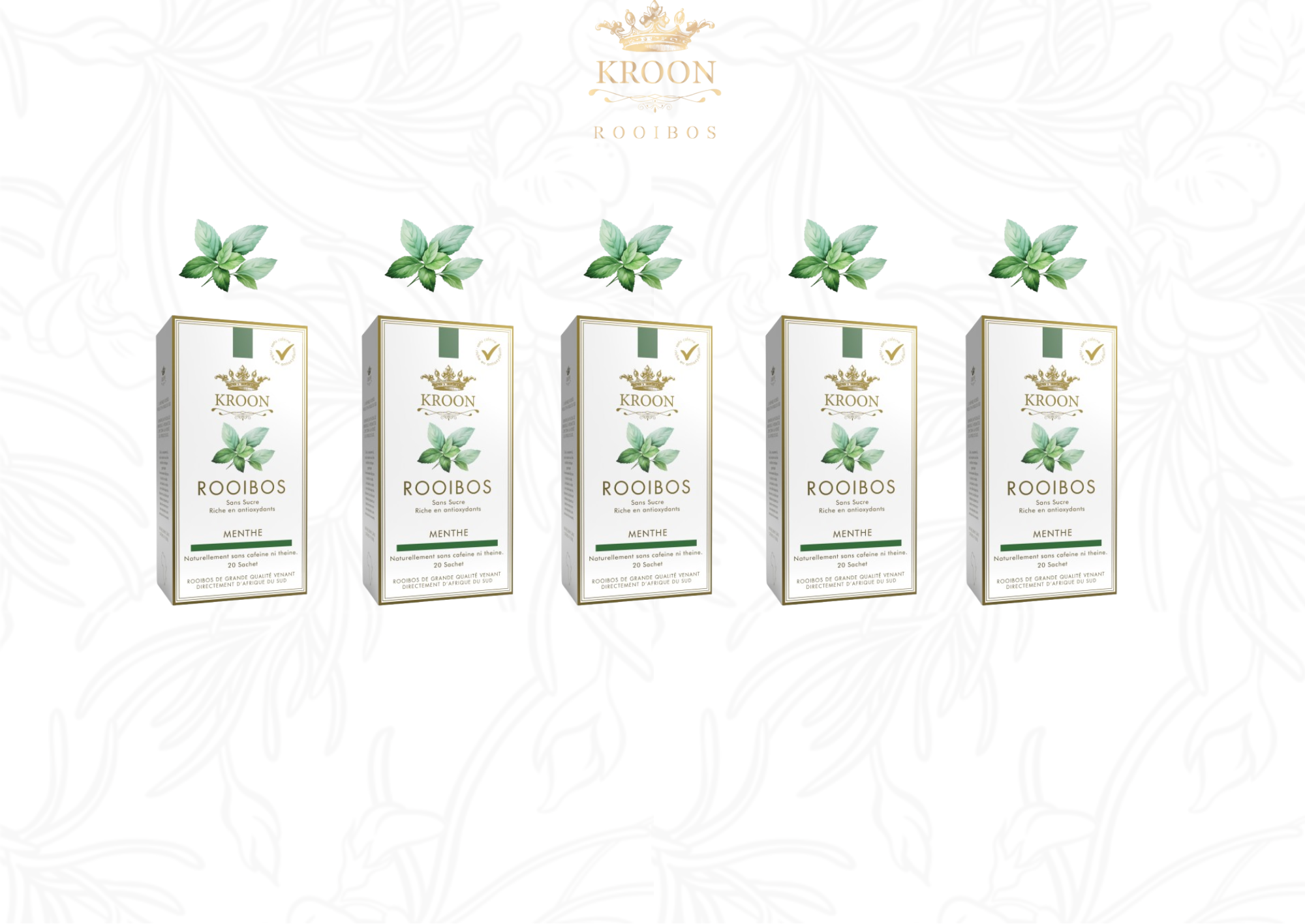 Pack Kroon (Lot de 5) (Menthe)