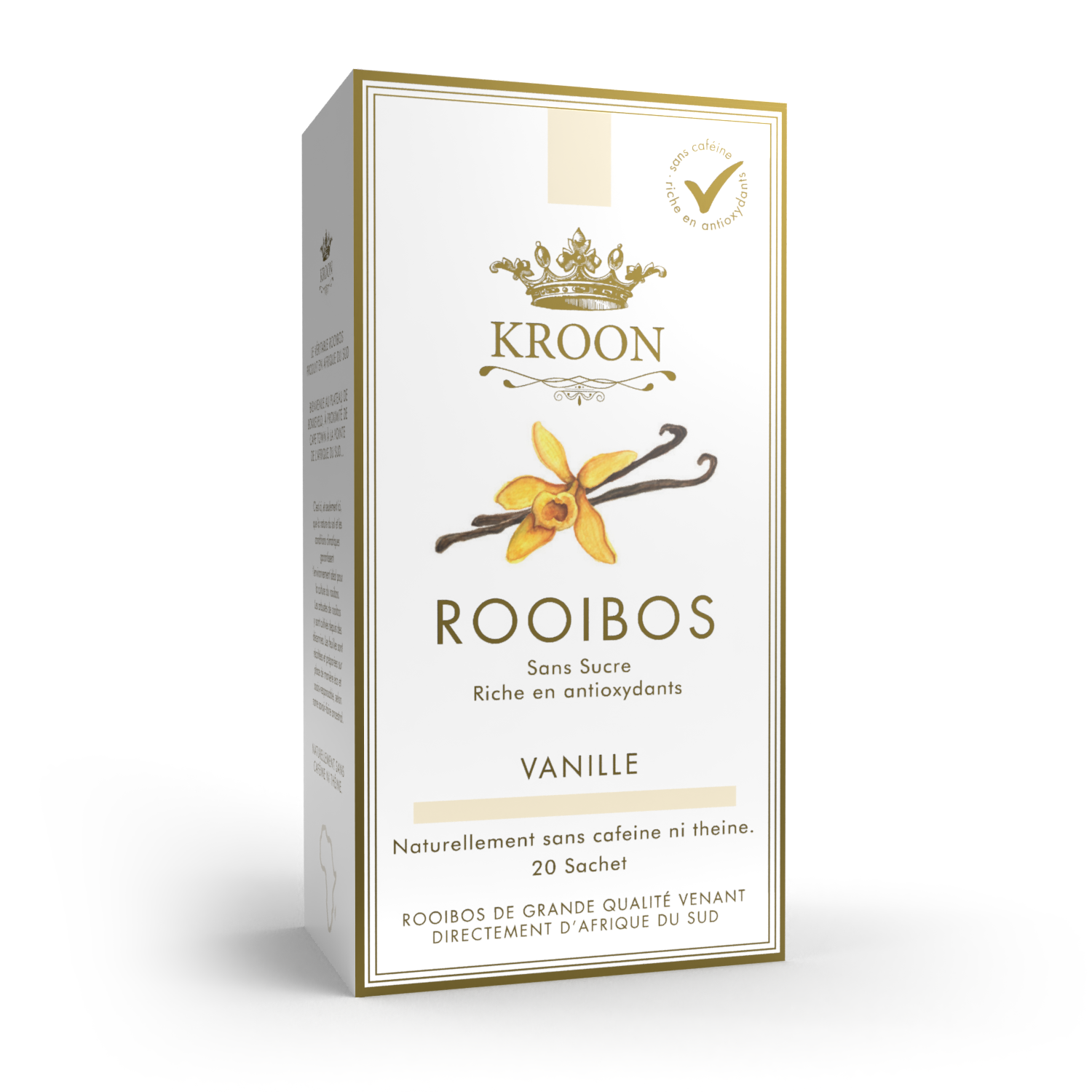 Boite Sachets Rooibos Vanille