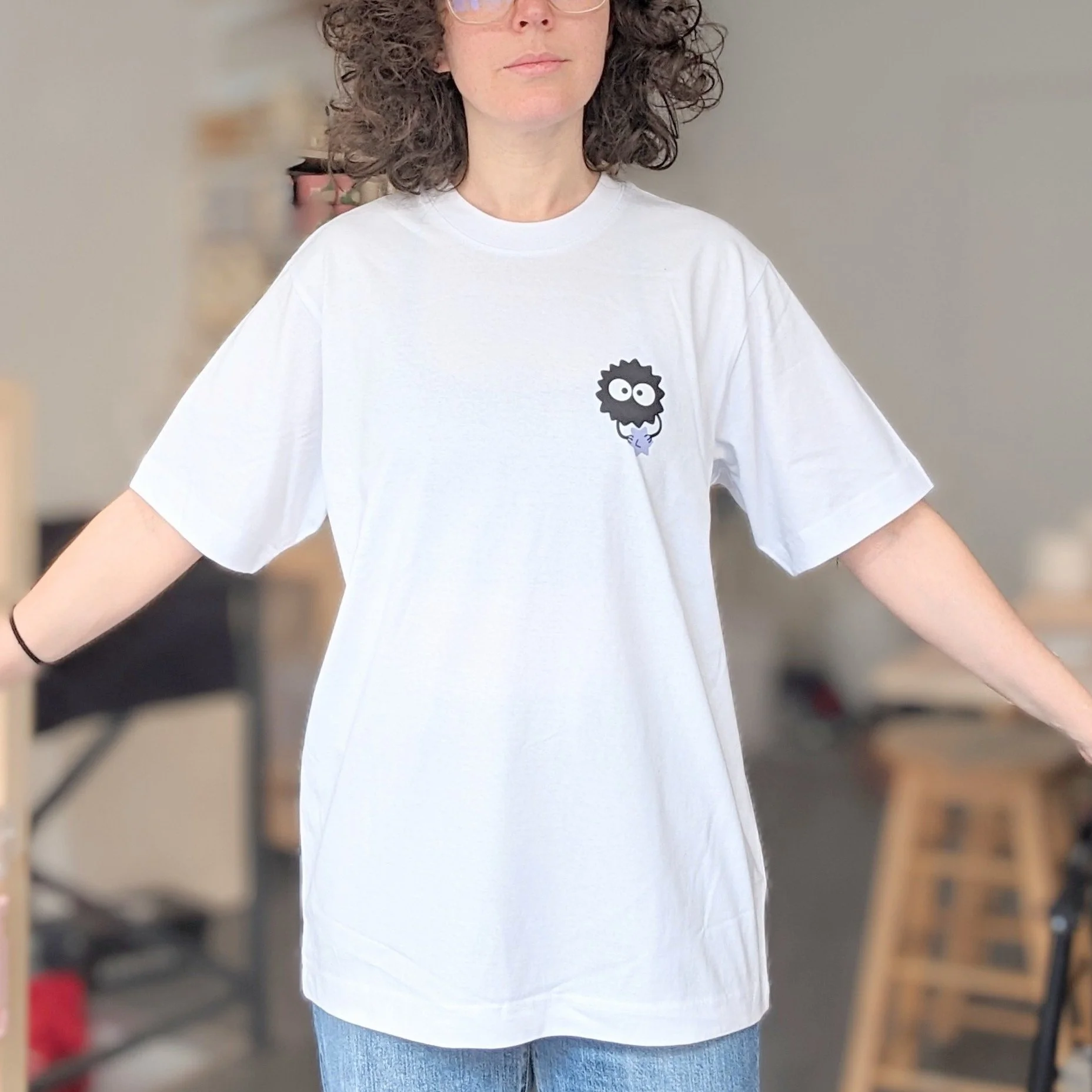 T-shirt - Happy Cups White