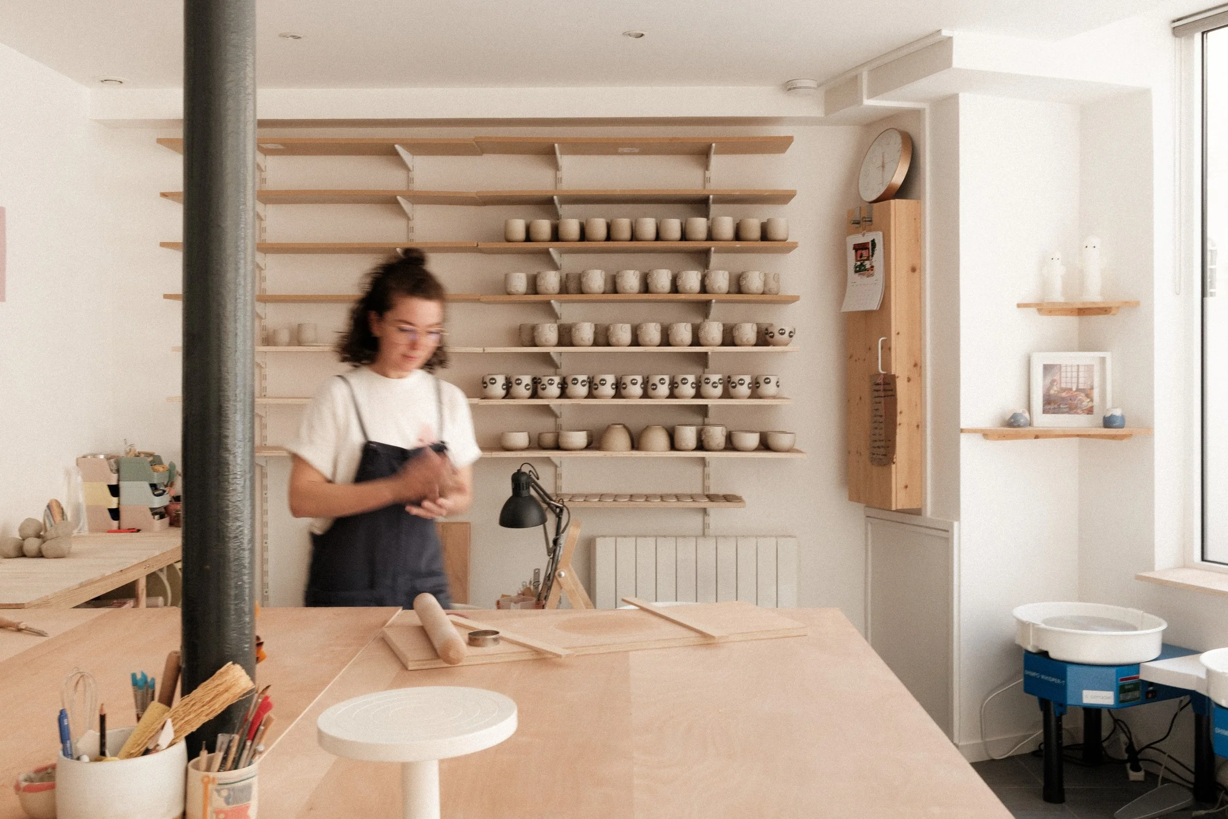 atelier couleur pasteque, cours de poterie à paris