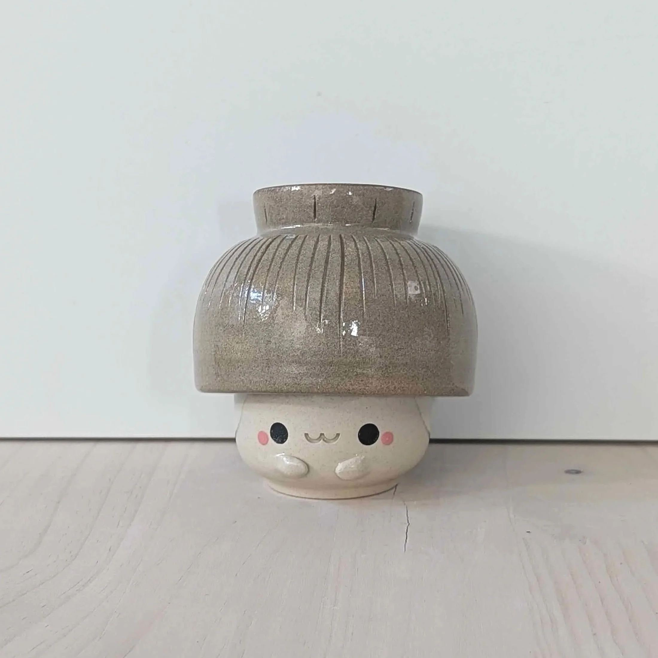NEW ! Duo Champi - Tasse et Bol maison Japonaise toit de chaume CARAMEL