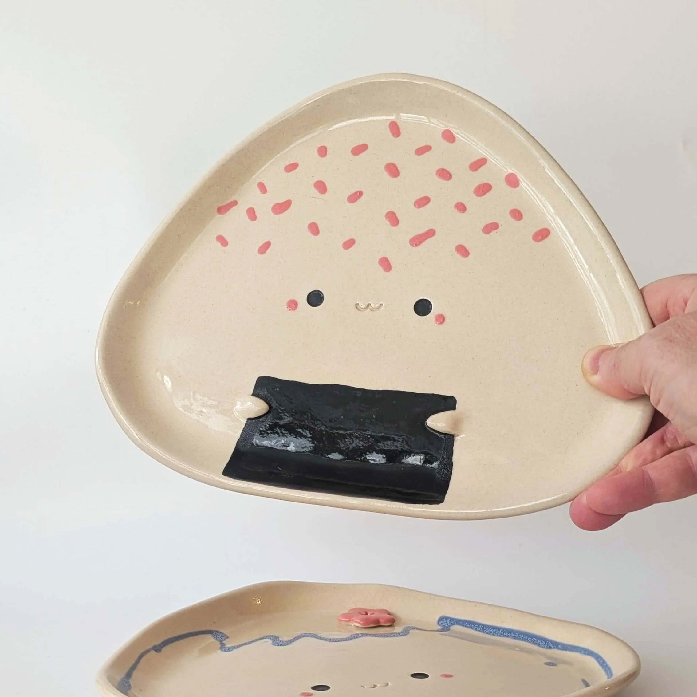 Assiette Onigiri Happy Face - dispo dimanche 4 octobre à 10h